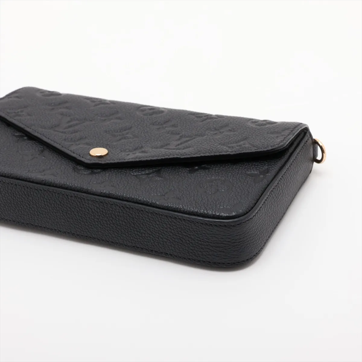Monogram Empreinte Pochette Felicie M64064 Black (RFID detected) — view 3