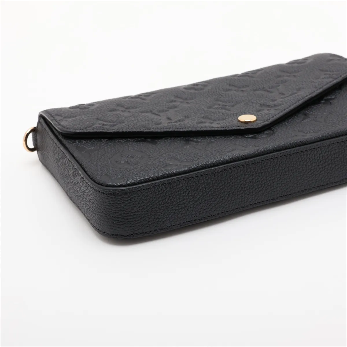 Monogram Empreinte Pochette Felicie M64064 Black (RFID detected) — view 4