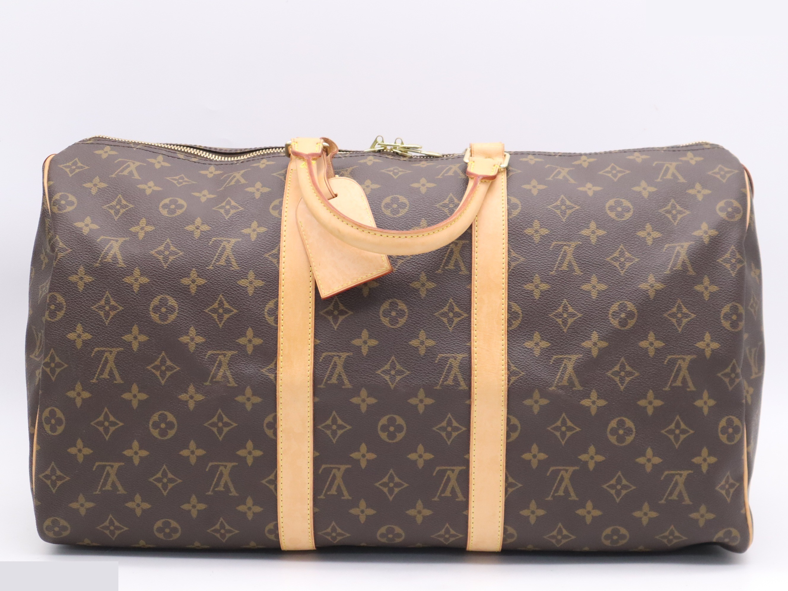 Keepall 50 with name tag — view 2