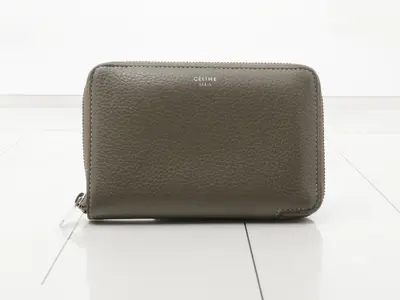 Compact wallet, double-opening.