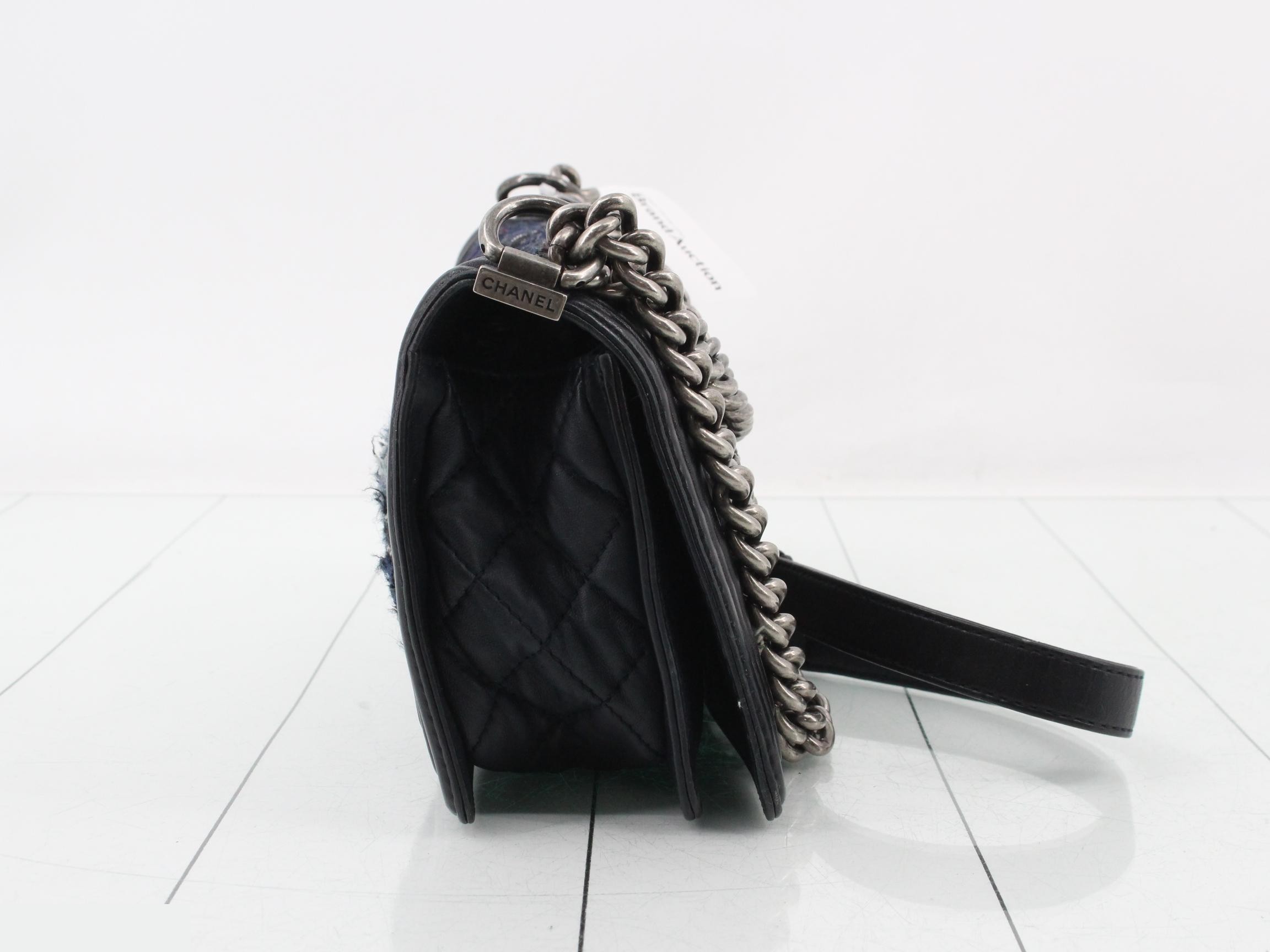 Boy Chanel Chain Shoulder Bag — view 4