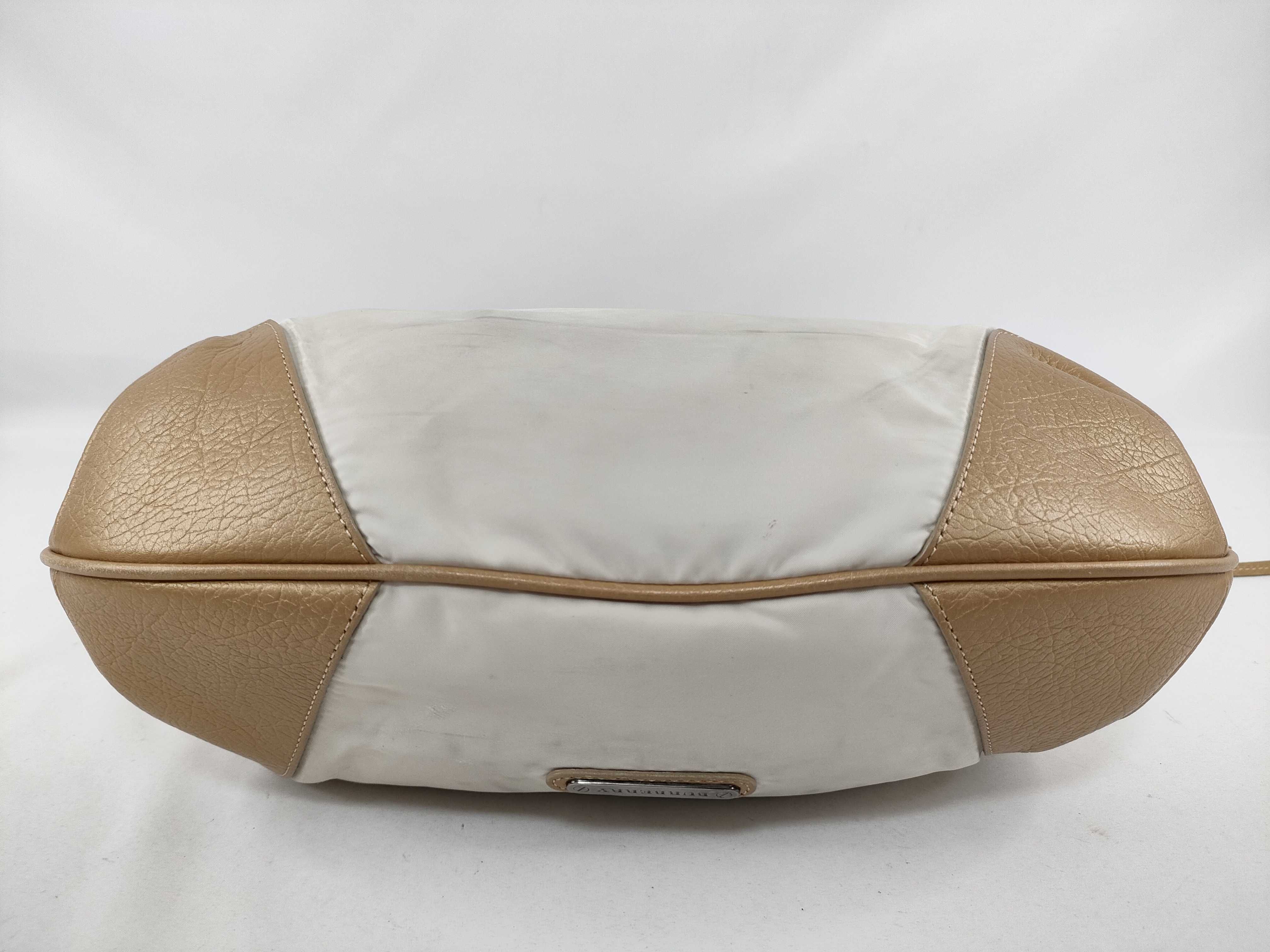 Nylon One-Shoulder Bag with Inner Pocket, Nova Check Pattern — view 3