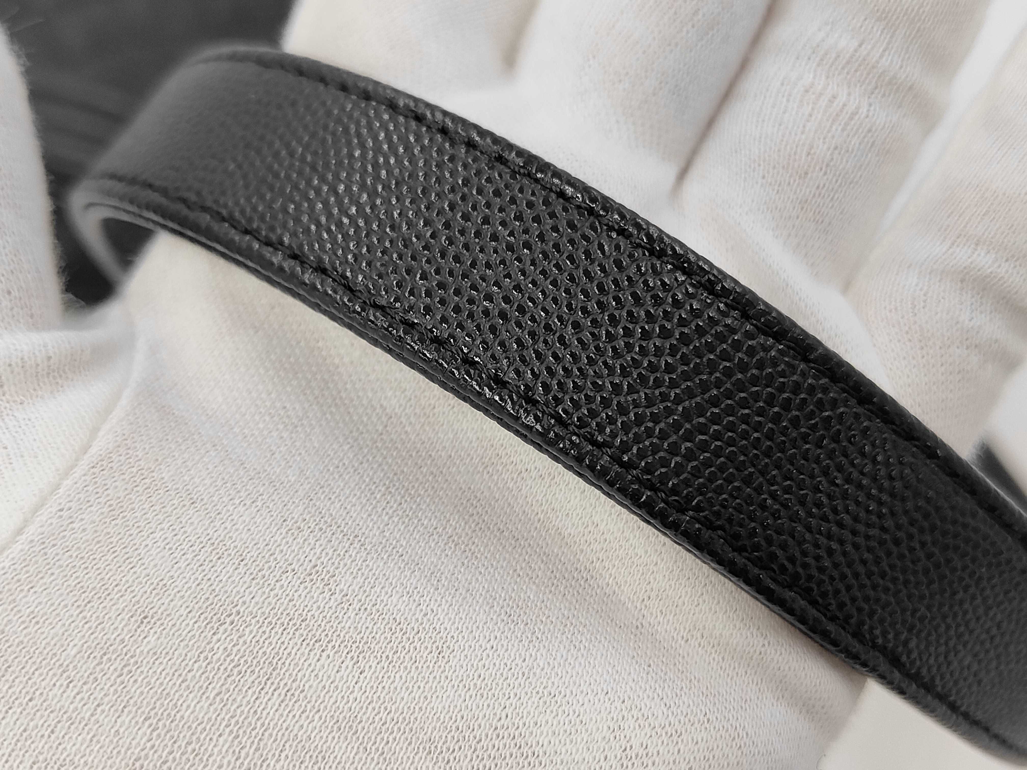 Boy Chanel Chain Shoulder Bag, Black Caviar Leather, Antique Silver Hardware. — view 6