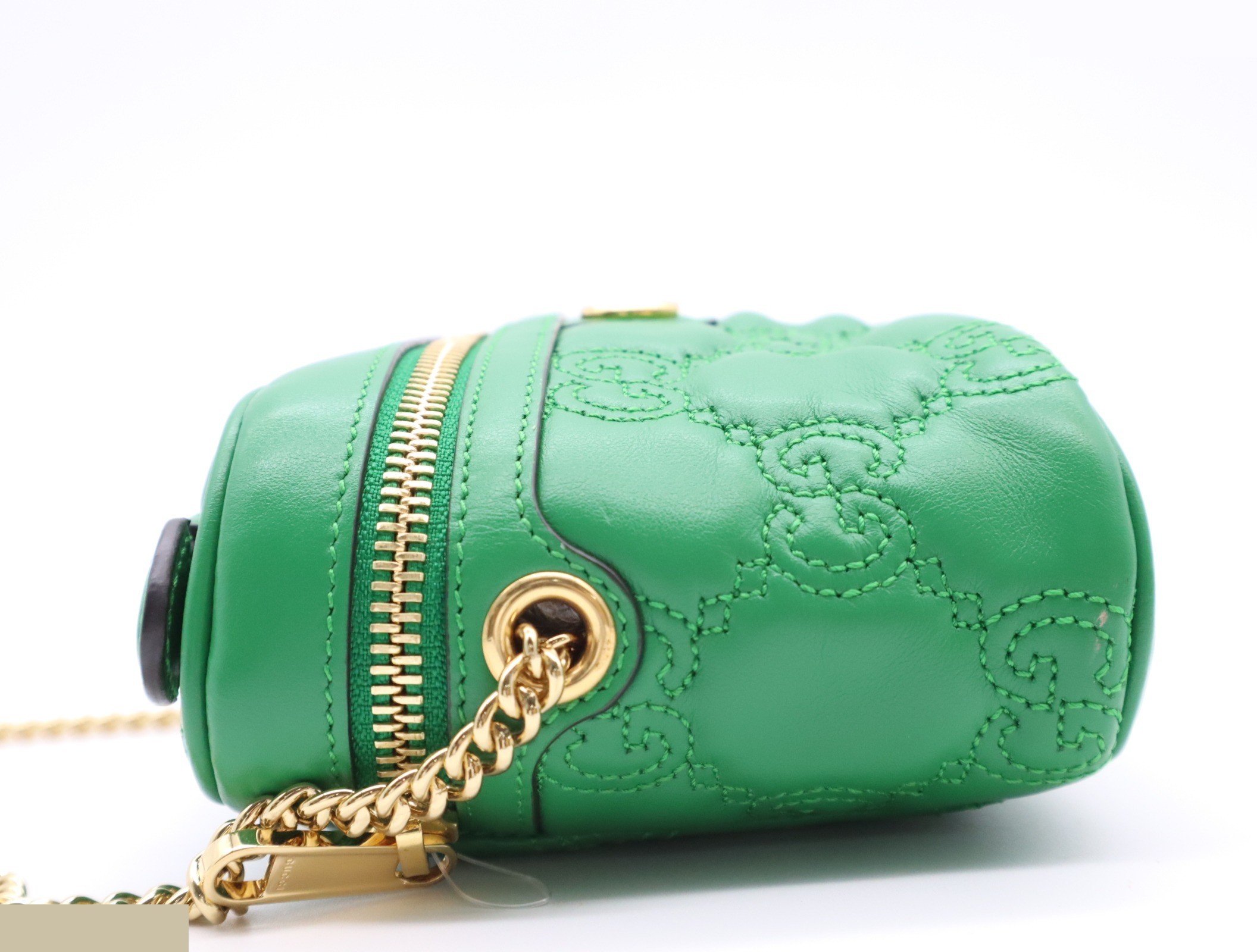 GG Matelassé Mini Top Handle Bag — view 3