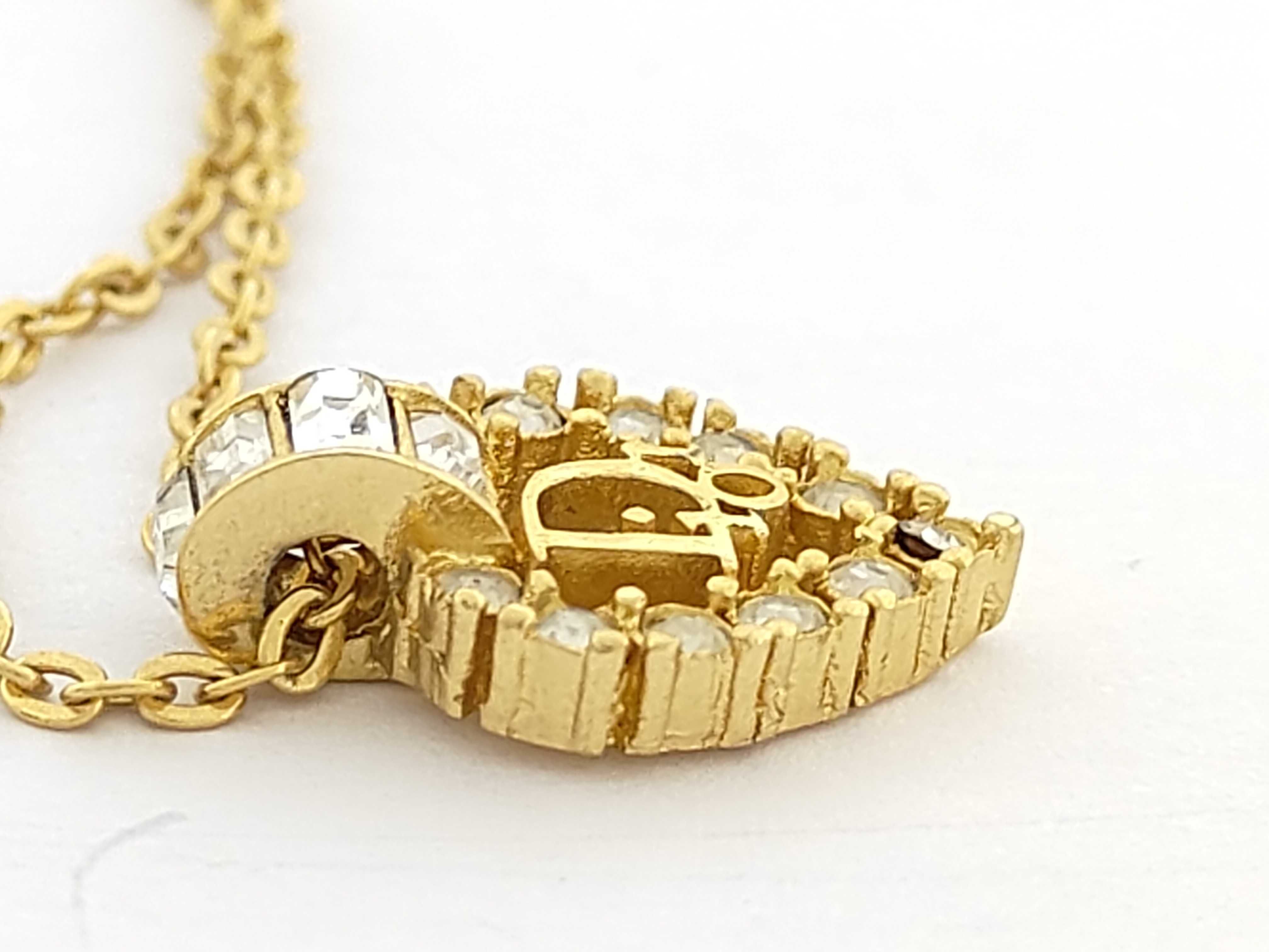 Gold Logo Necklace — view 4