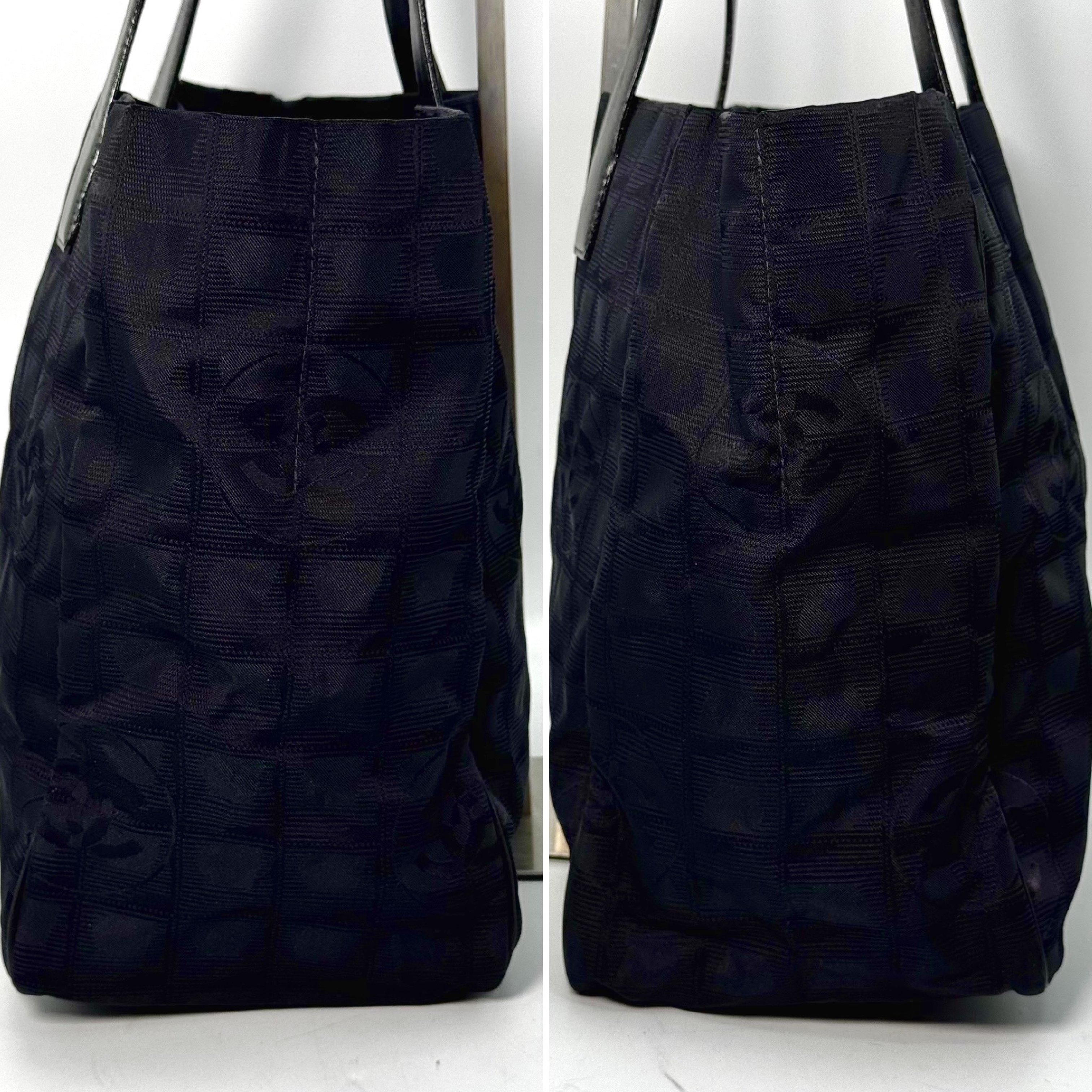 New Travel Line Tote Bag, Black, 268155829 Tote Bag — view 8