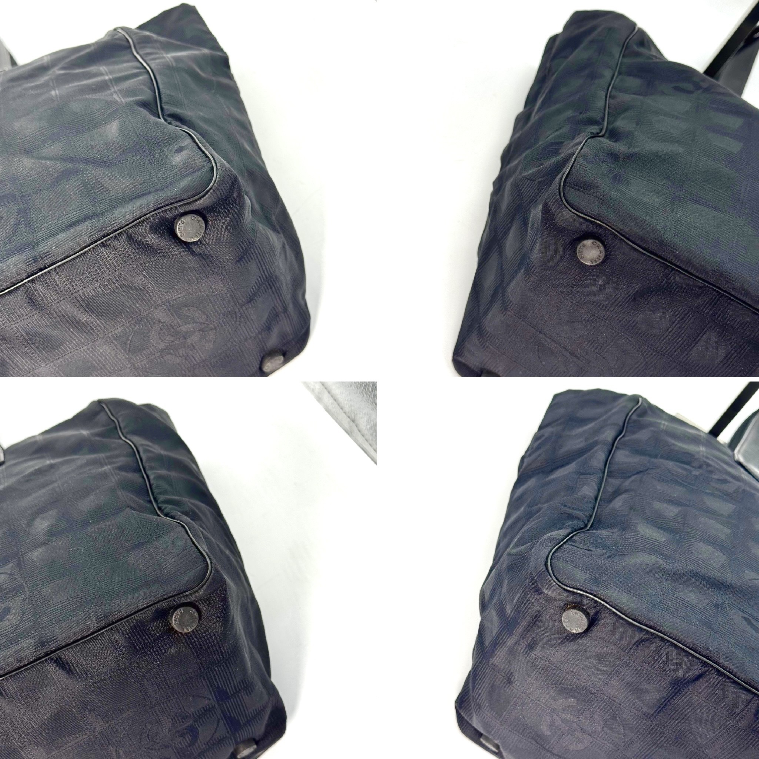 New Travel Line Tote Bag, Black, 268155829 Tote Bag — view 9