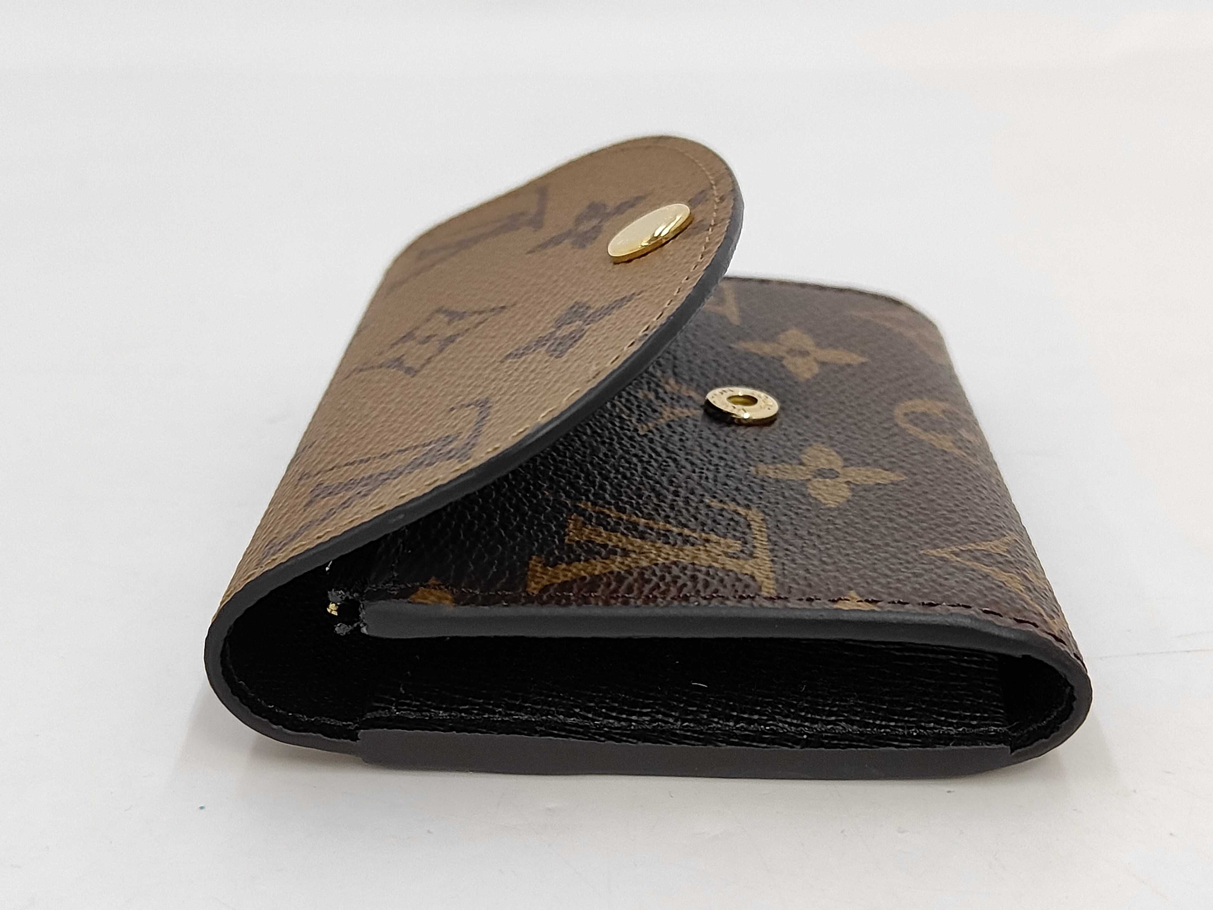 Monogram Reverse Portemonnaie Rosalie M82333 RFID Coin Case — view 8