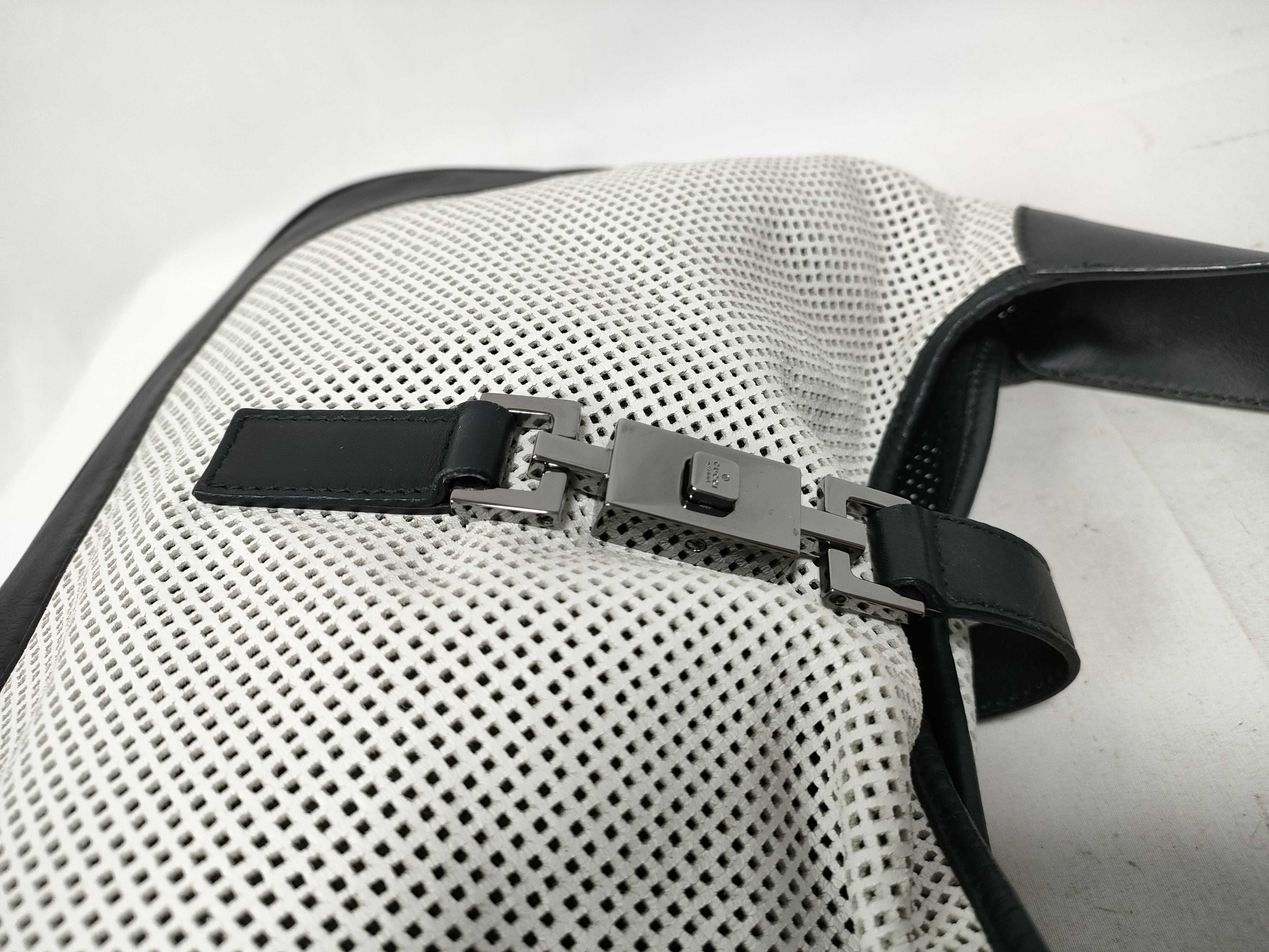 Jackie White Mesh Waist Bag Handbag — view 9
