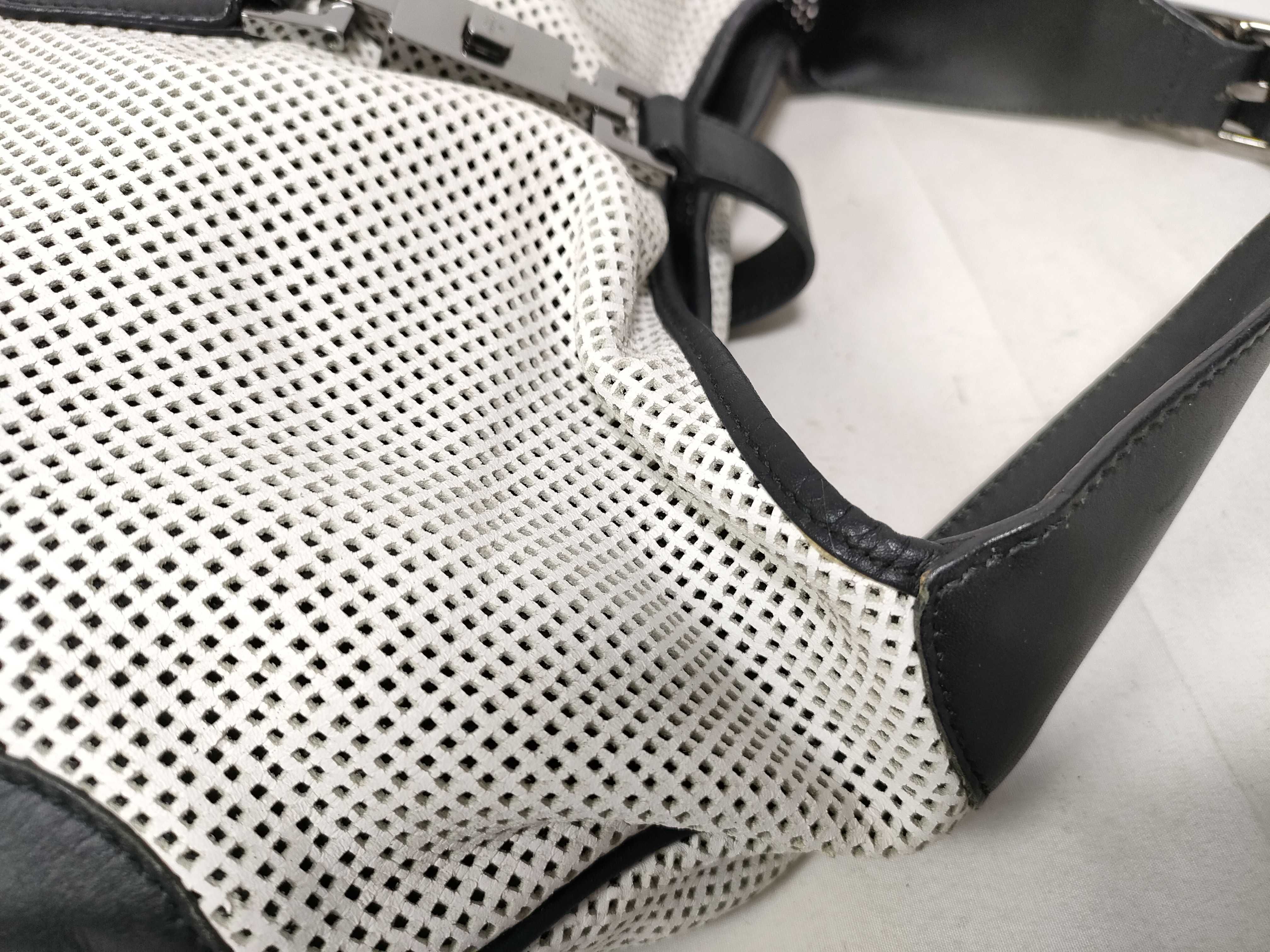 Jackie White Mesh Waist Bag Handbag — view 10