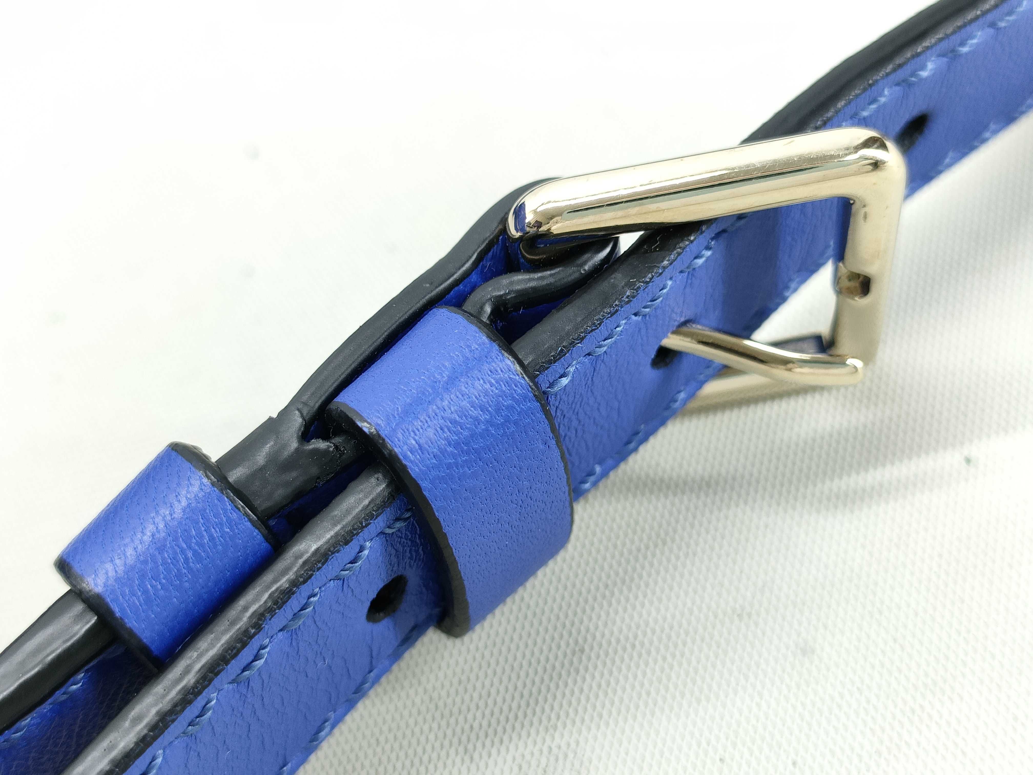 Rockstud Blue Velour Leather Waist Bag (Includes spare studs, dust bag, and booklet) — view 6