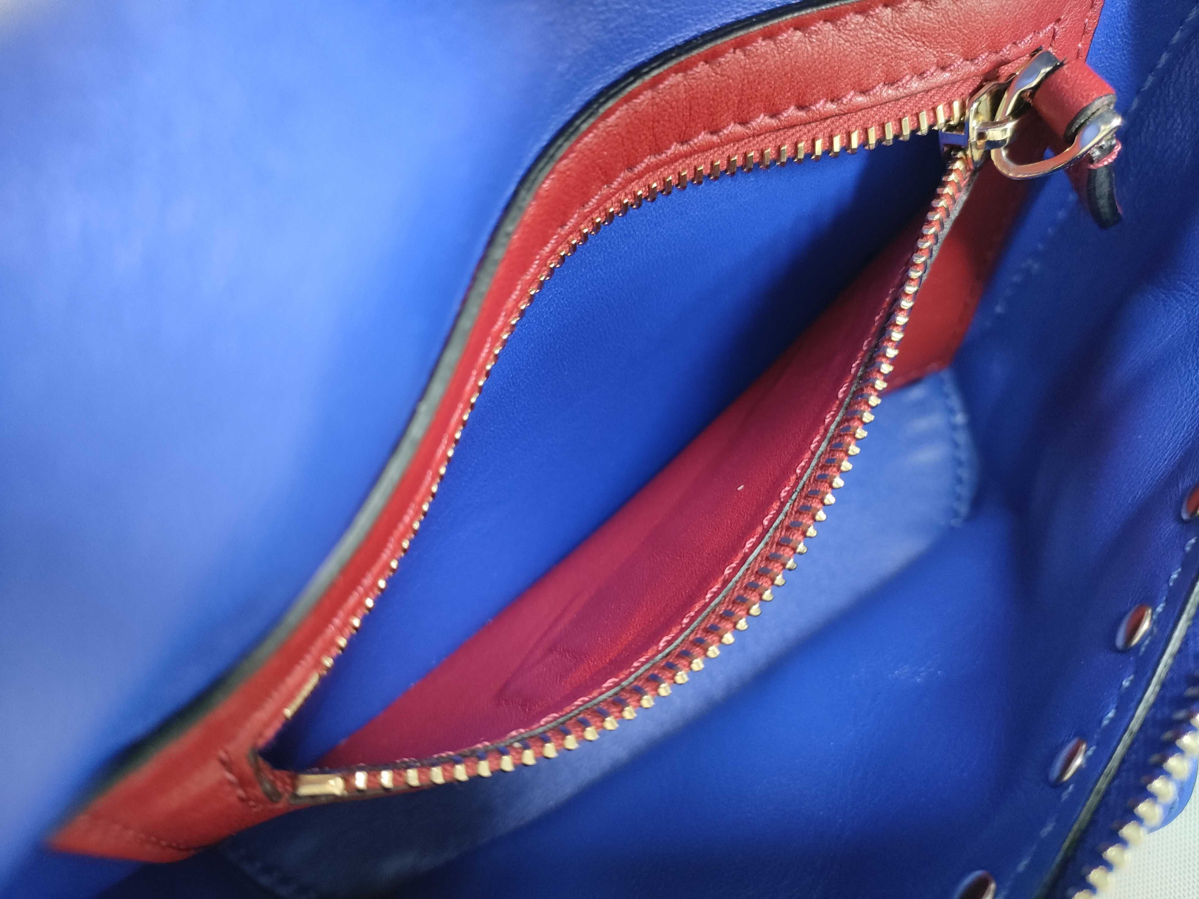 Rockstud Blue Velour Leather Waist Bag (Includes spare studs, dust bag, and booklet) — view 10