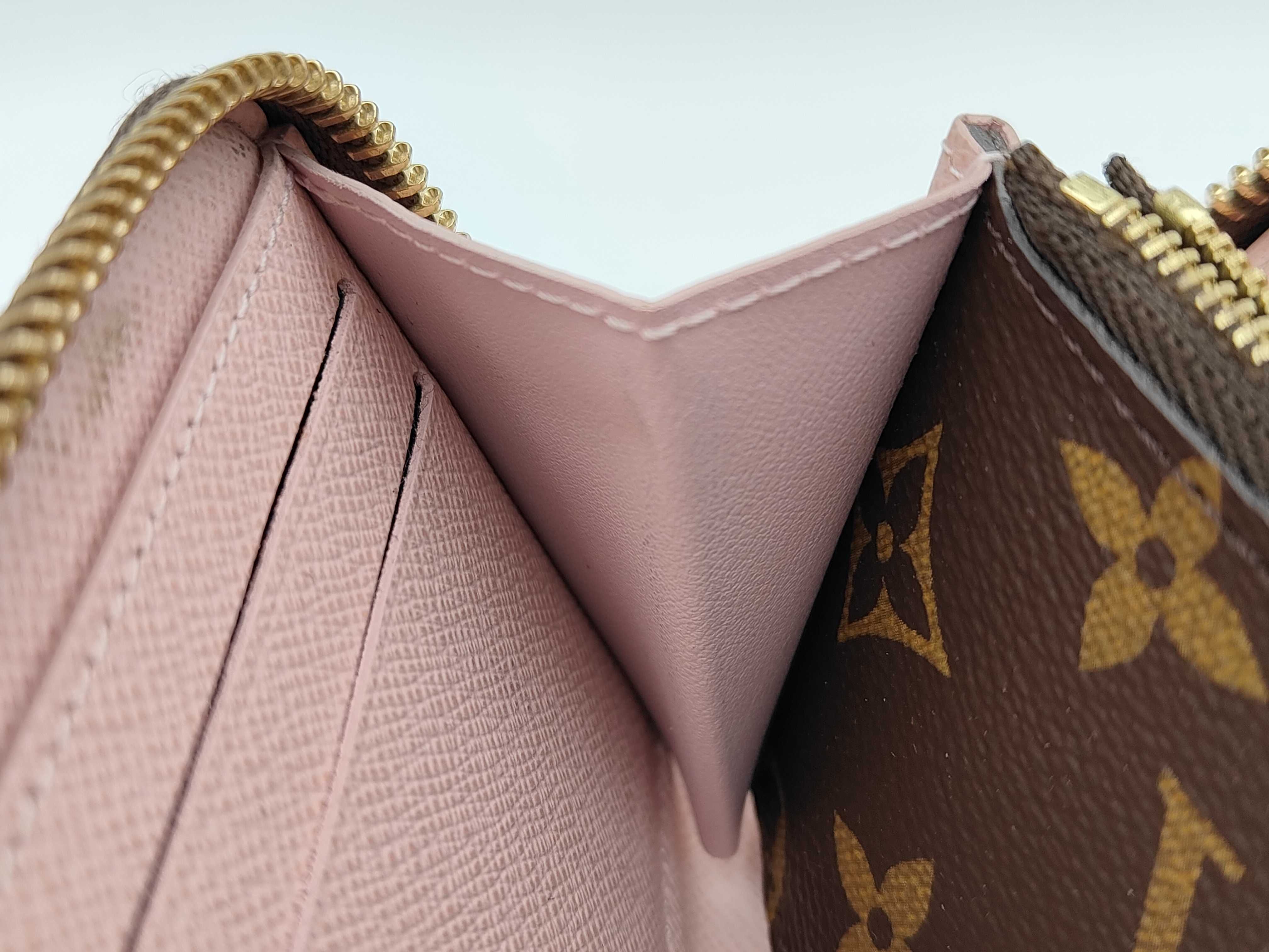 Monogram Portefeuille Clemence Rose Ballerine M61298 Wallet — view 9