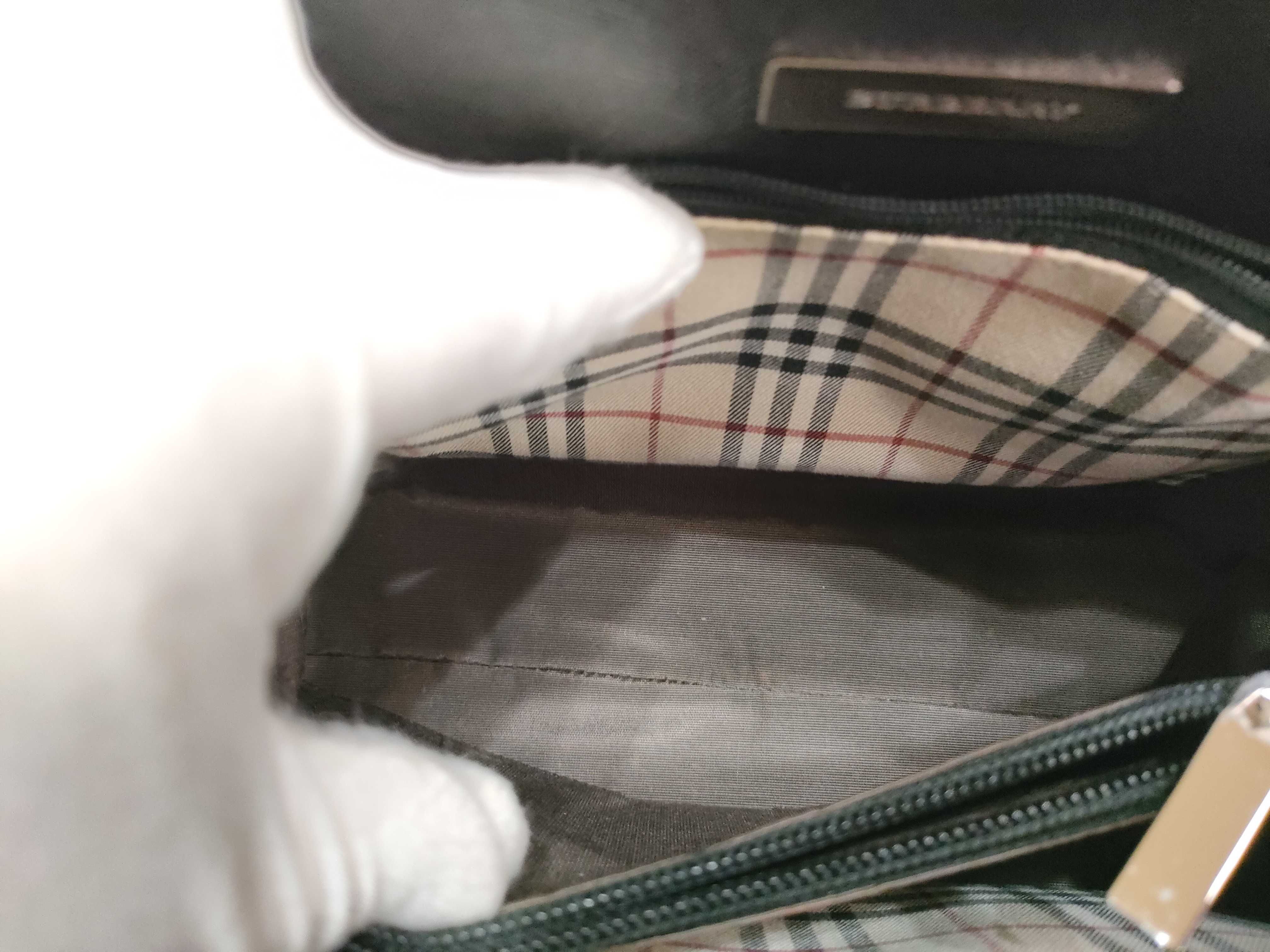 Nova Check Handbag, Black — view 11