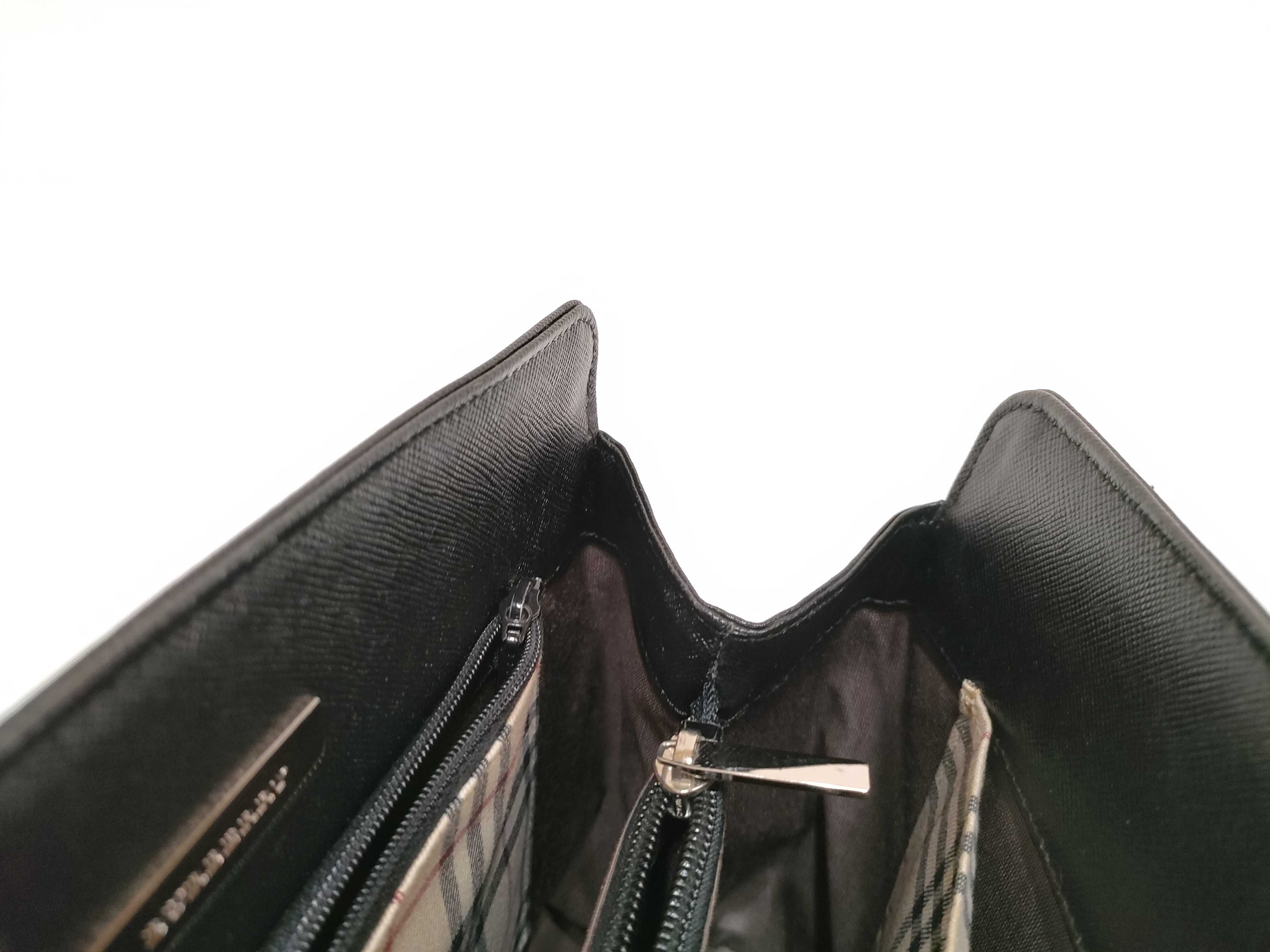 Nova Check Handbag, Black — view 13