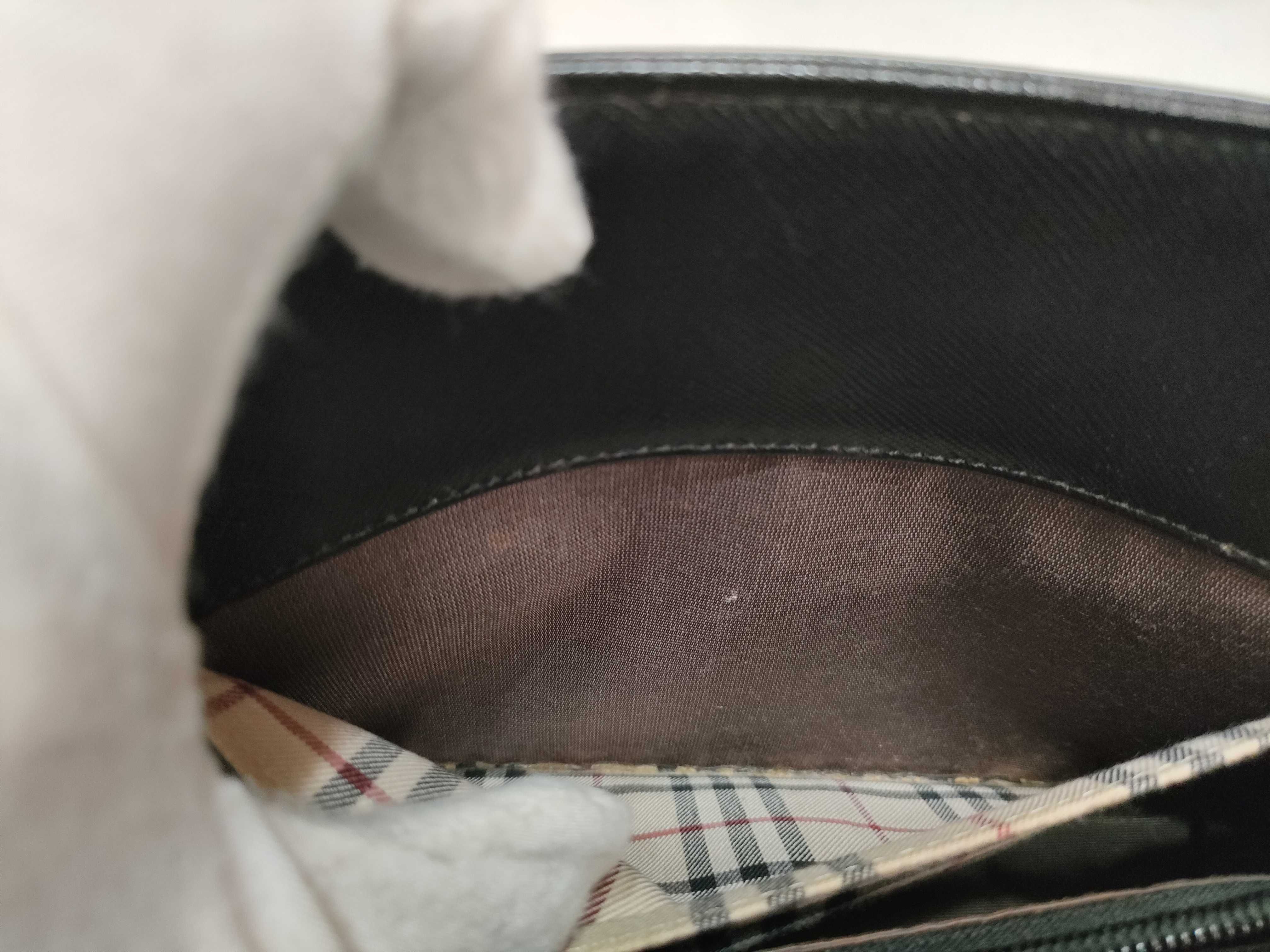 Nova Check Handbag, Black — view 15