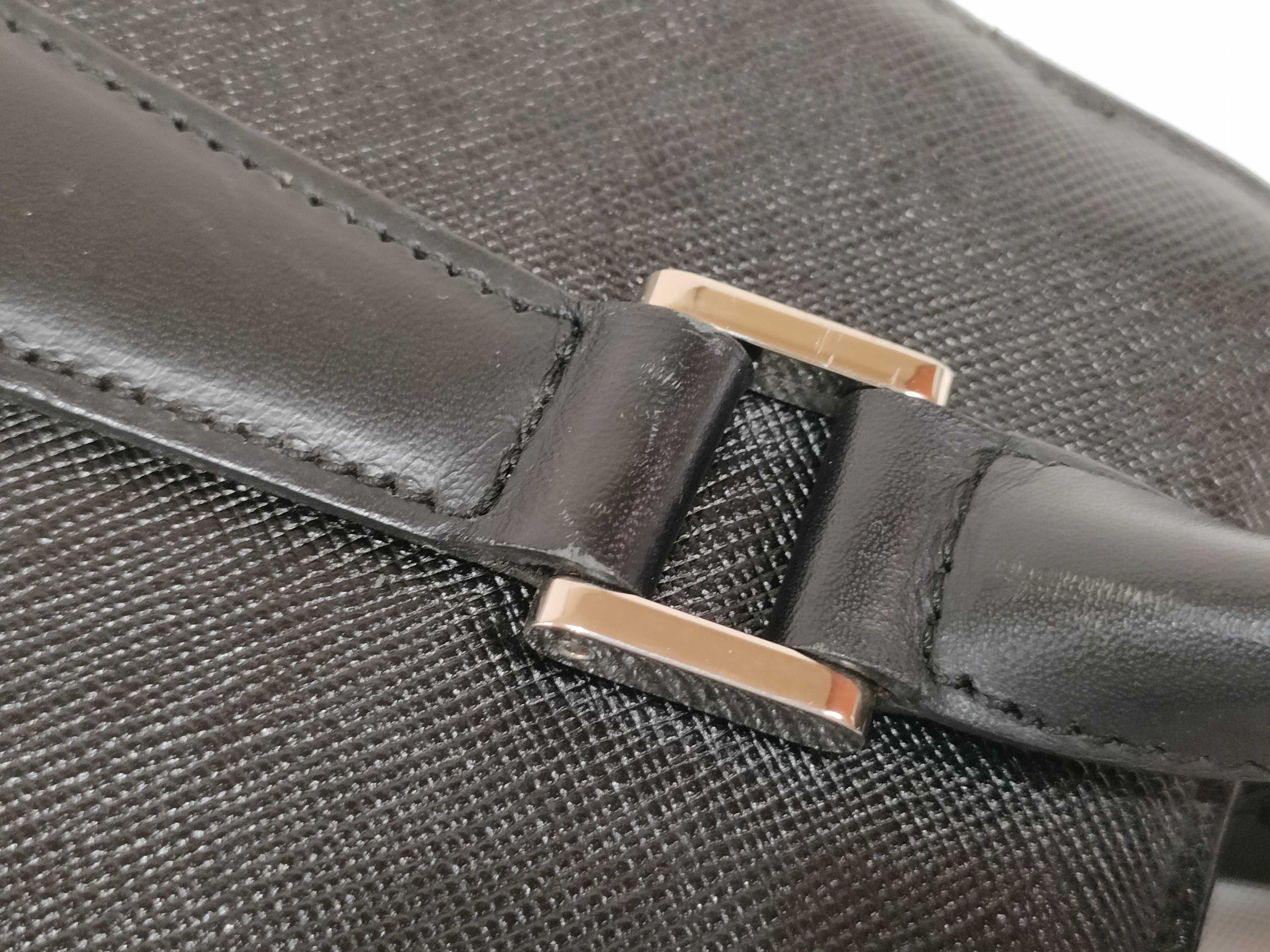 Nova Check Handbag, Black — view 5