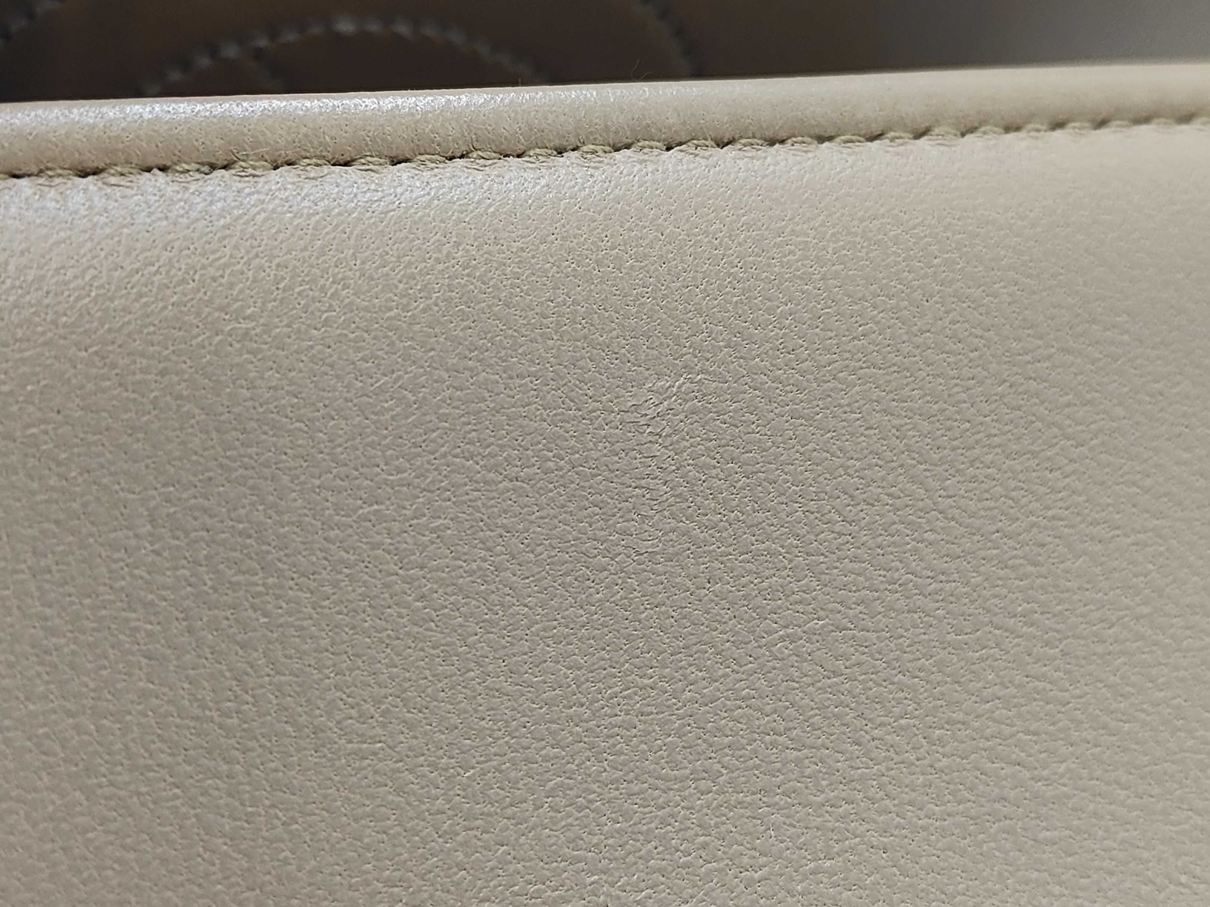 Lambskin Push-Lock Matelassé Chain Shoulder Bag (with repair seal) — view 14