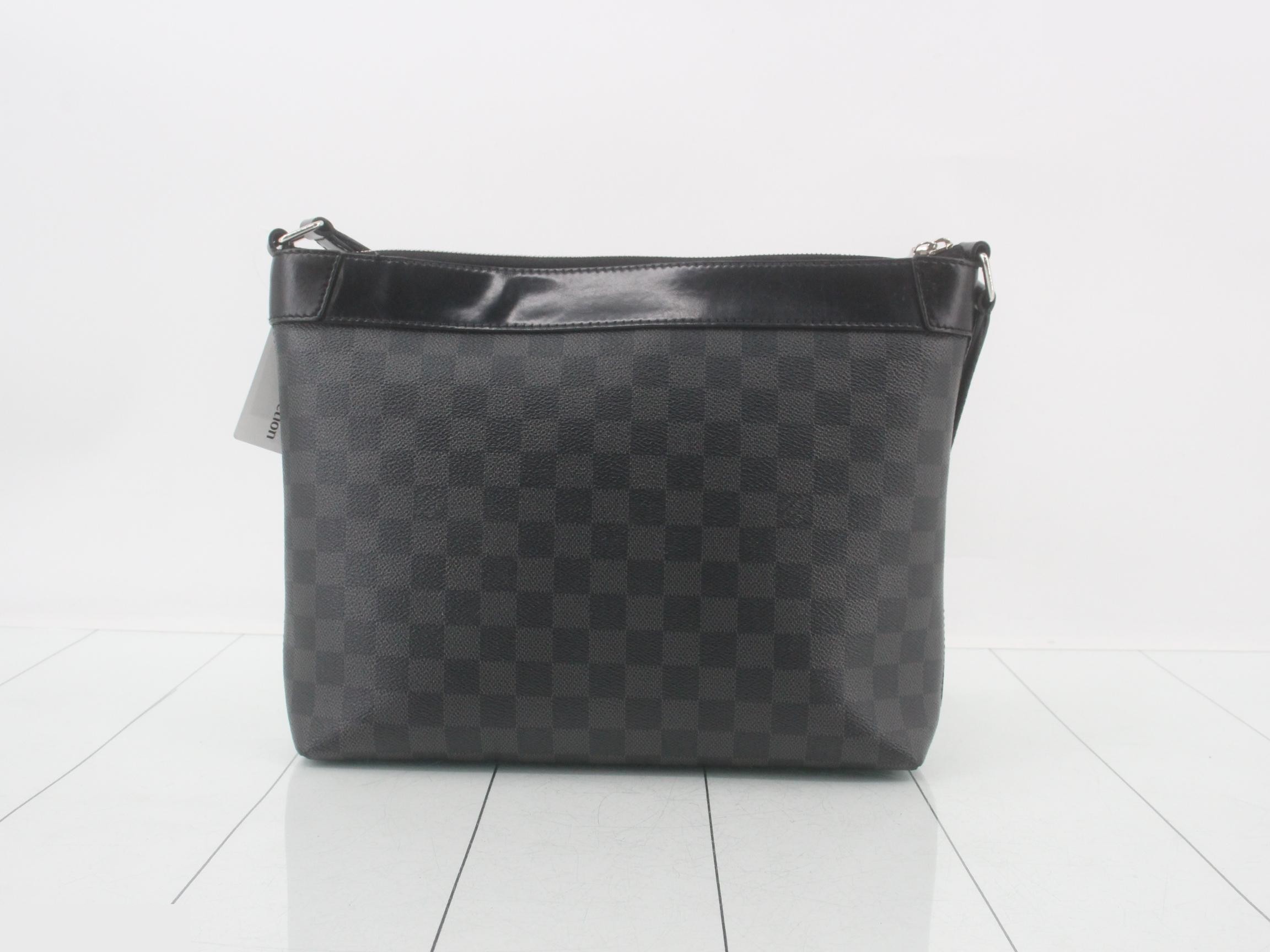 Damier Graphite Mick PM NM Shoulder Bag — view 2