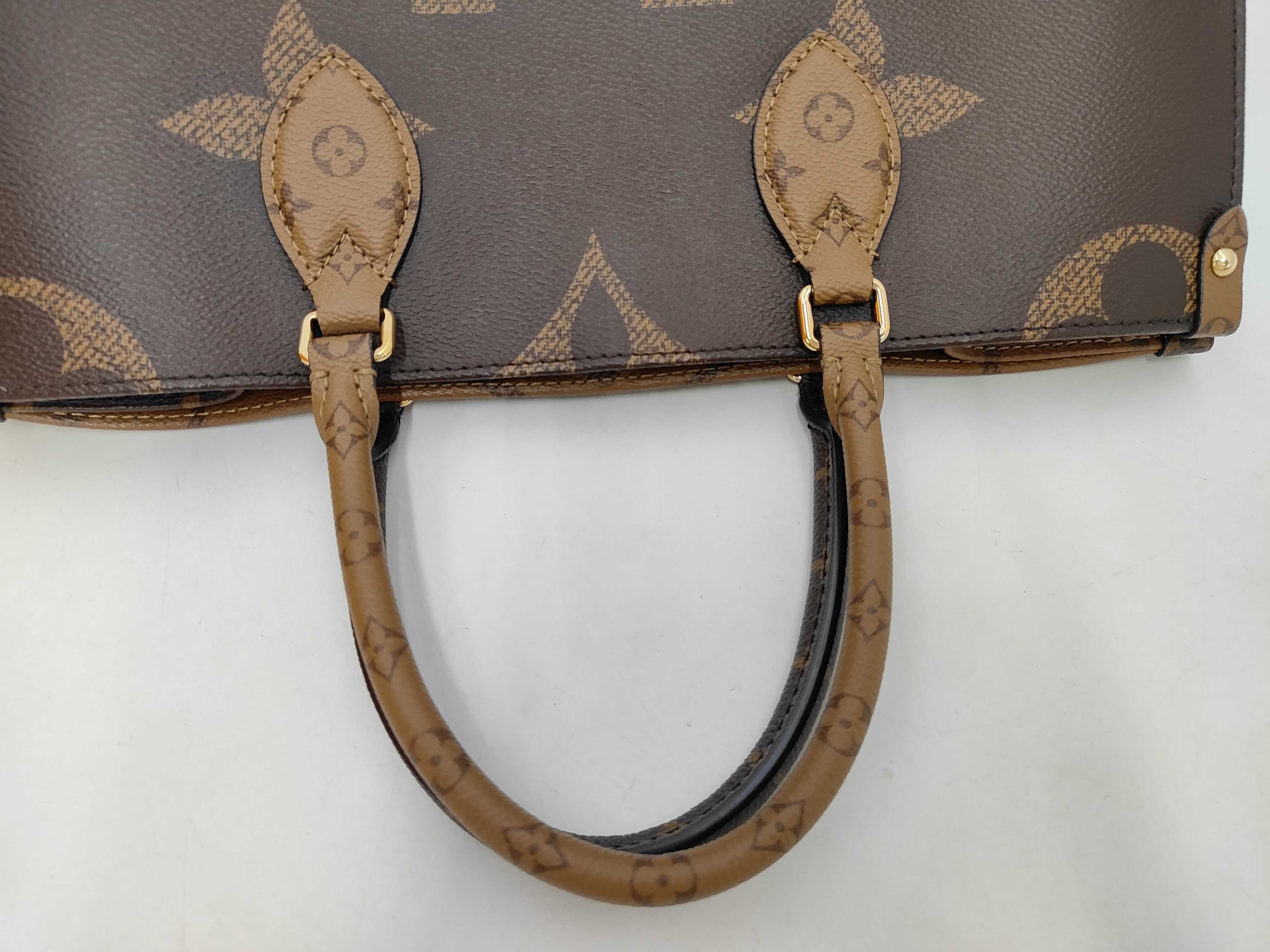 Monogram Giant Canvas OnTheGo MM Handbag — view 5