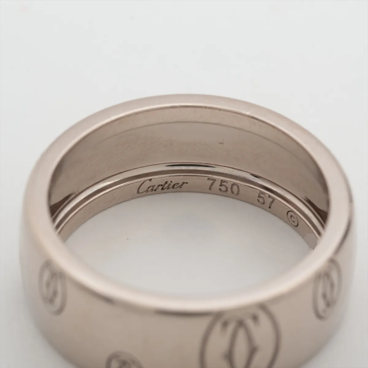 Happy Birthday Ring 750(WG) 11.0g 57 CC4295 — view 4