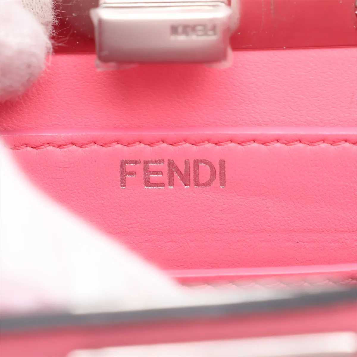 Peekaboo I.U Mini Leather 2-Way Handbag, Pink 8BN335 — view 11