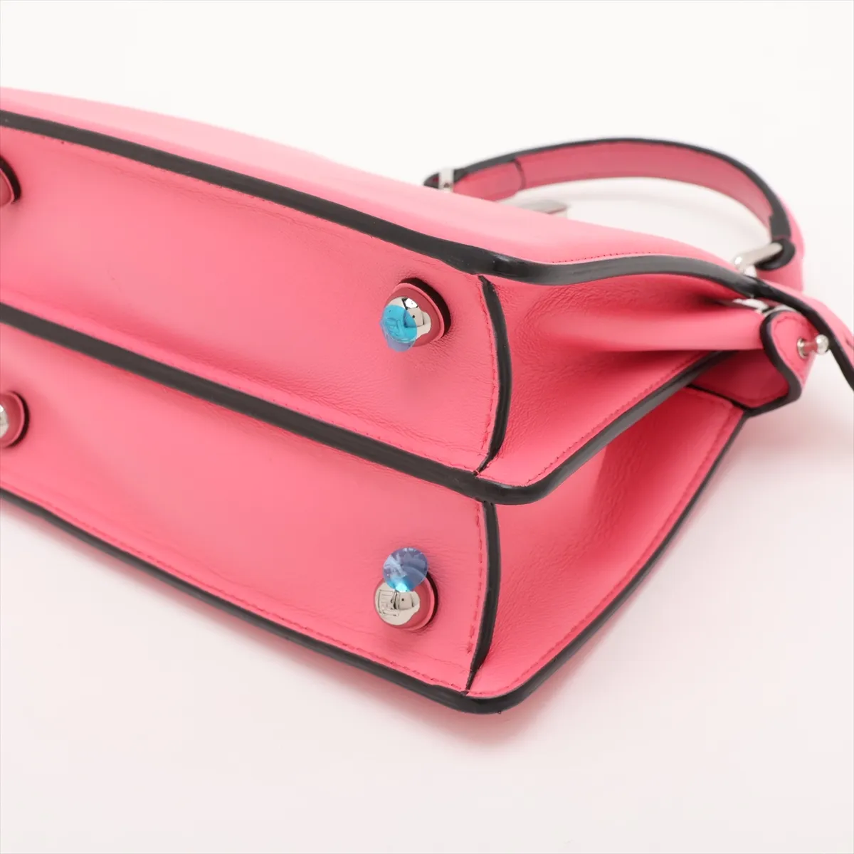 Peekaboo I.U Mini Leather 2-Way Handbag, Pink 8BN335 — view 3