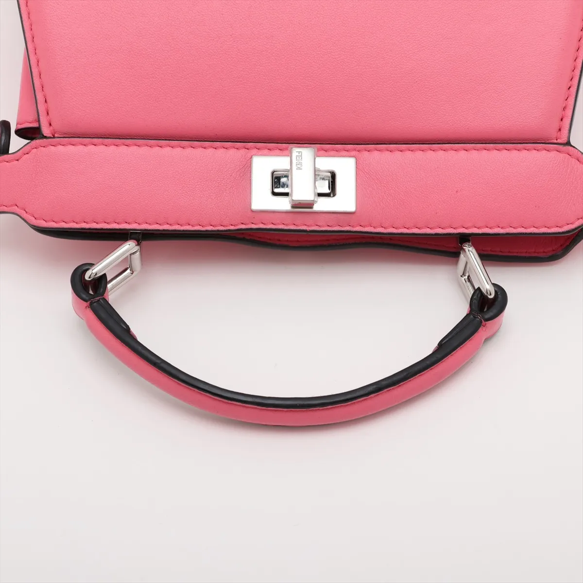 Peekaboo I.U Mini Leather 2-Way Handbag, Pink 8BN335 — view 5