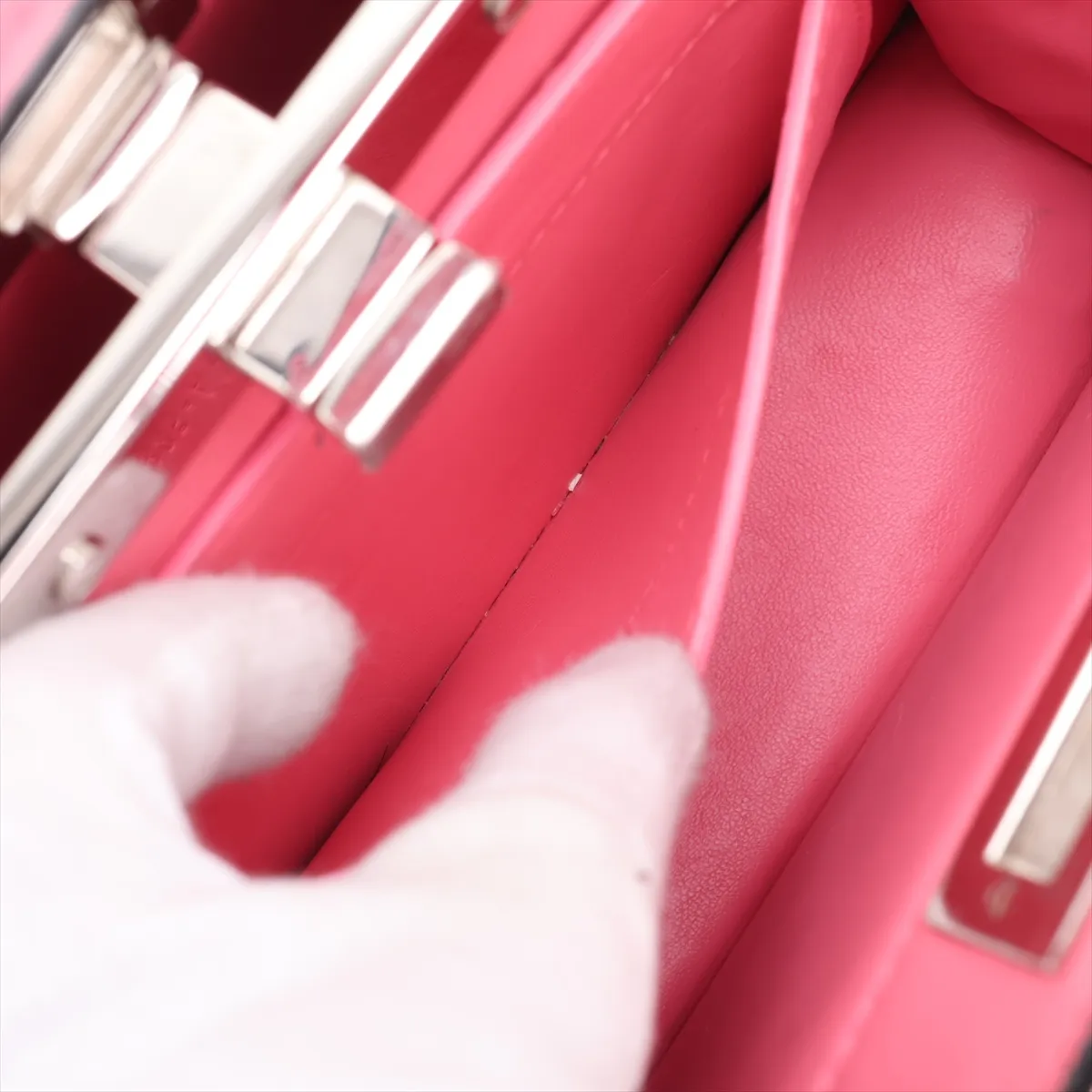 Peekaboo I.U Mini Leather 2-Way Handbag, Pink 8BN335 — view 10