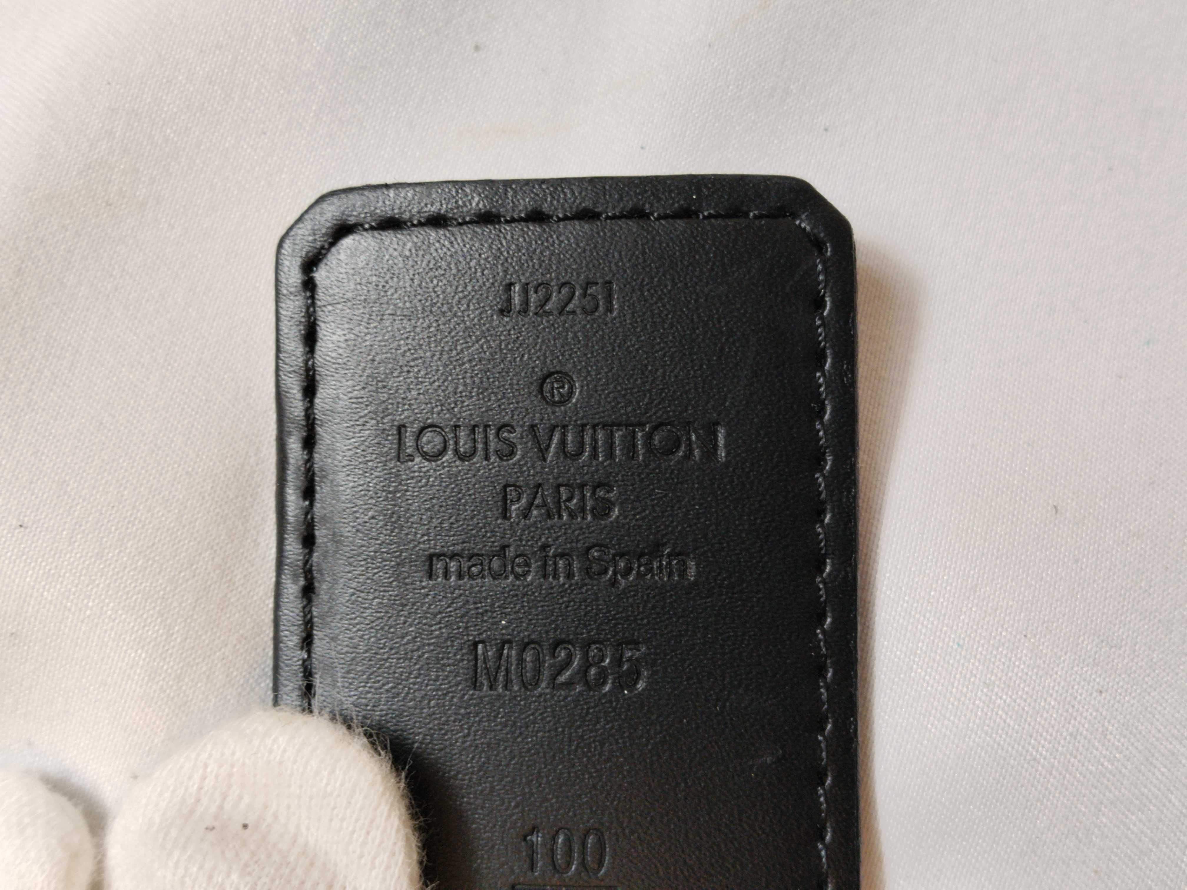 Monogram M0285 Belt LV Initials Reversible Eclipse Belt — view 5