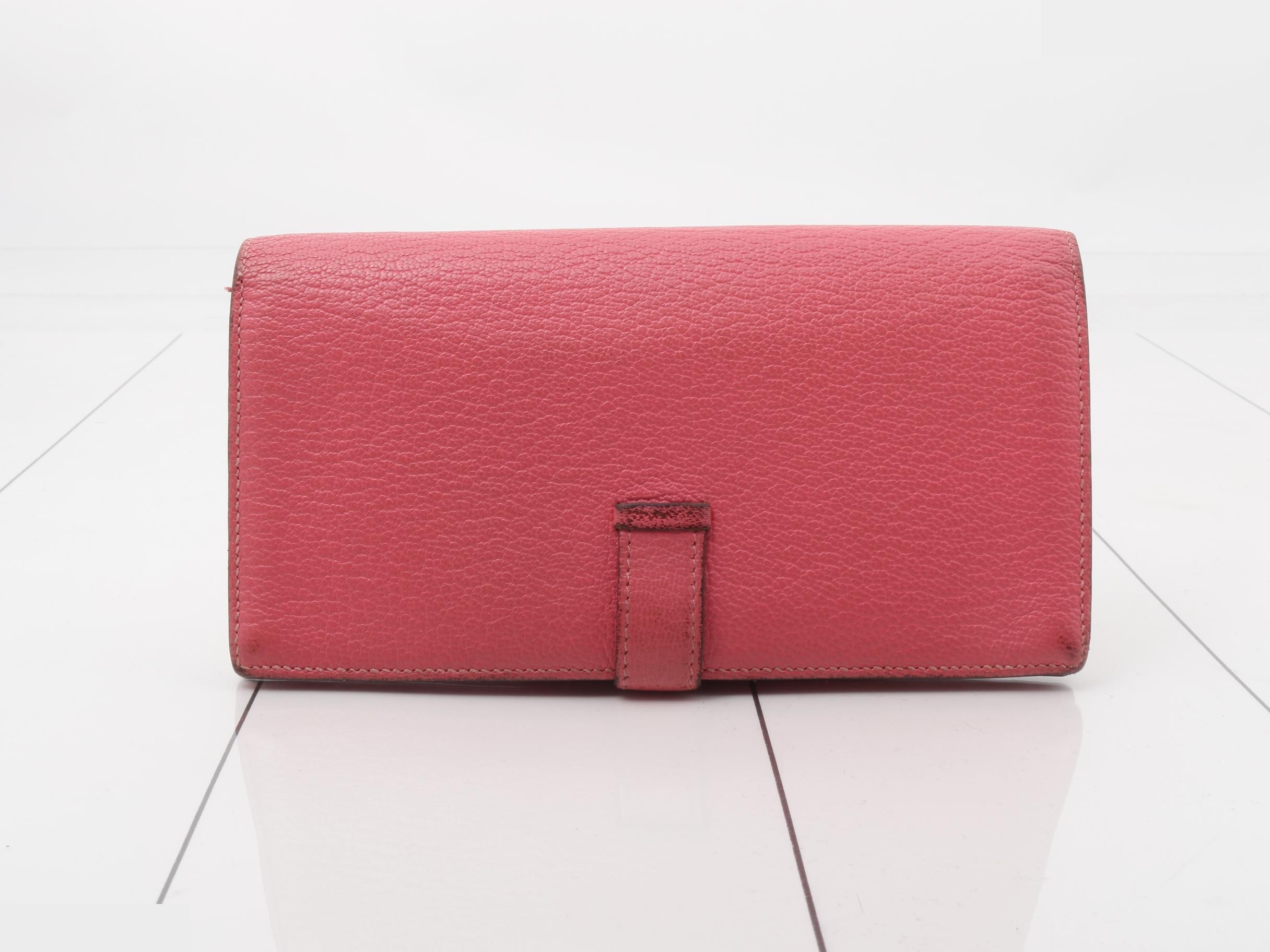 Bearn wallet by Hermes, stamped with "A". — view 2