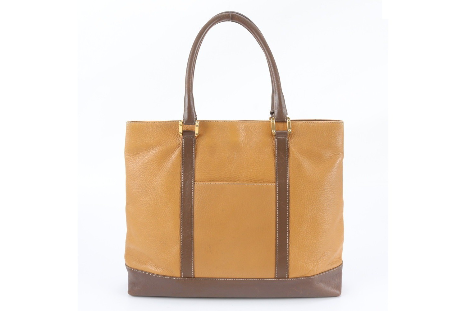 Anagram Leather Tote Bag, Shoulder Bag — view 3