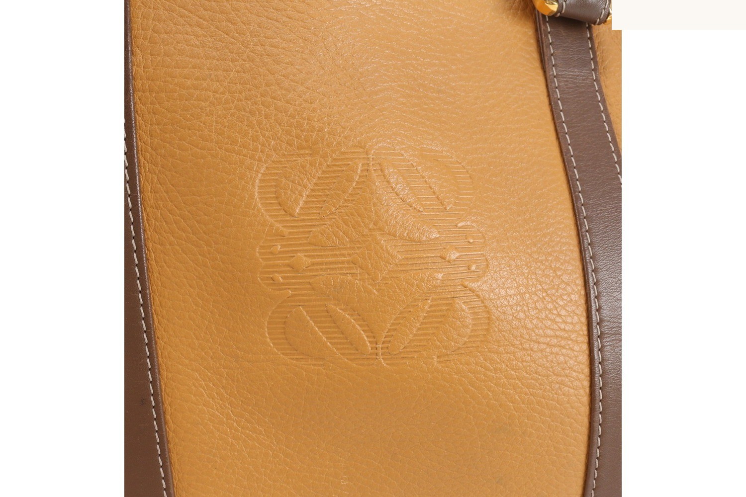 Anagram Leather Tote Bag, Shoulder Bag — view 8