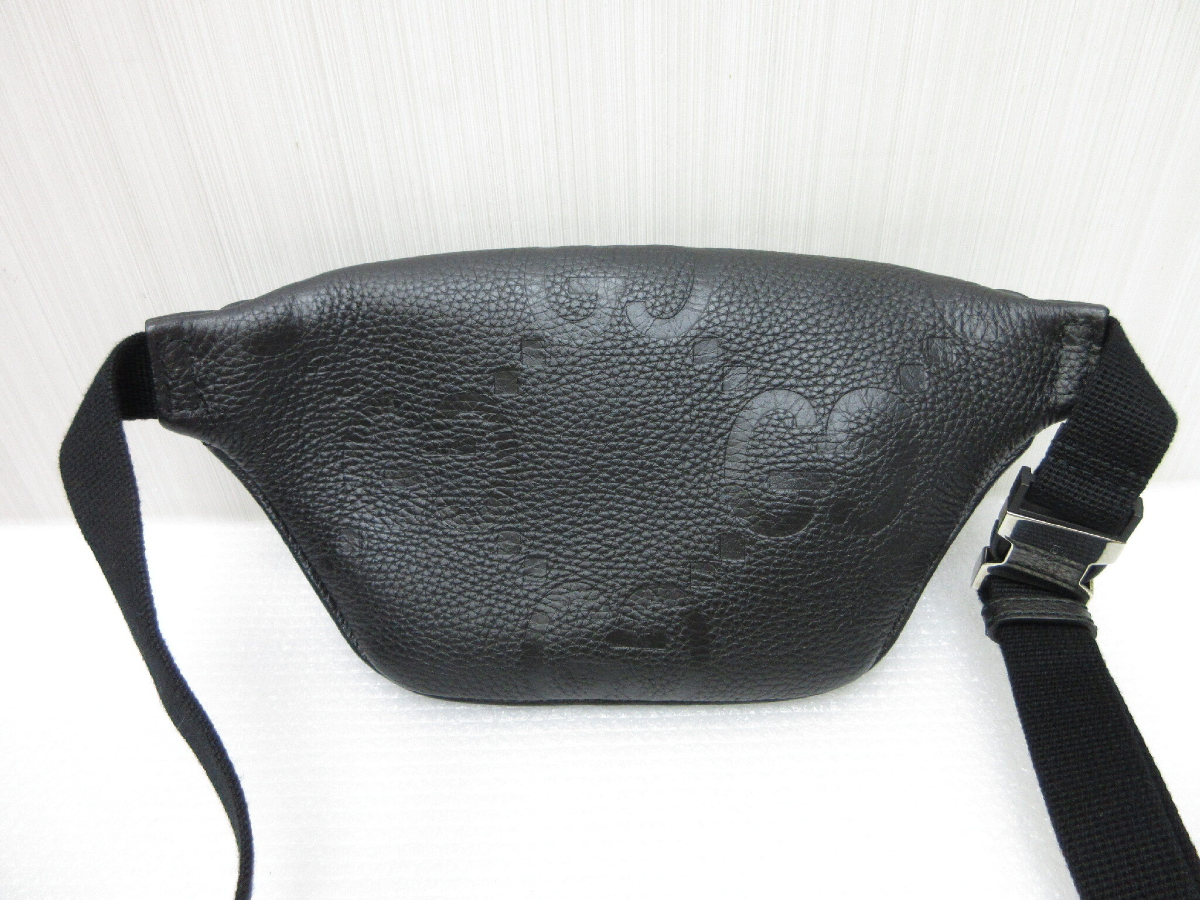 GG Embossed 658582 Jumbo GG Small Belt Bag — view 3