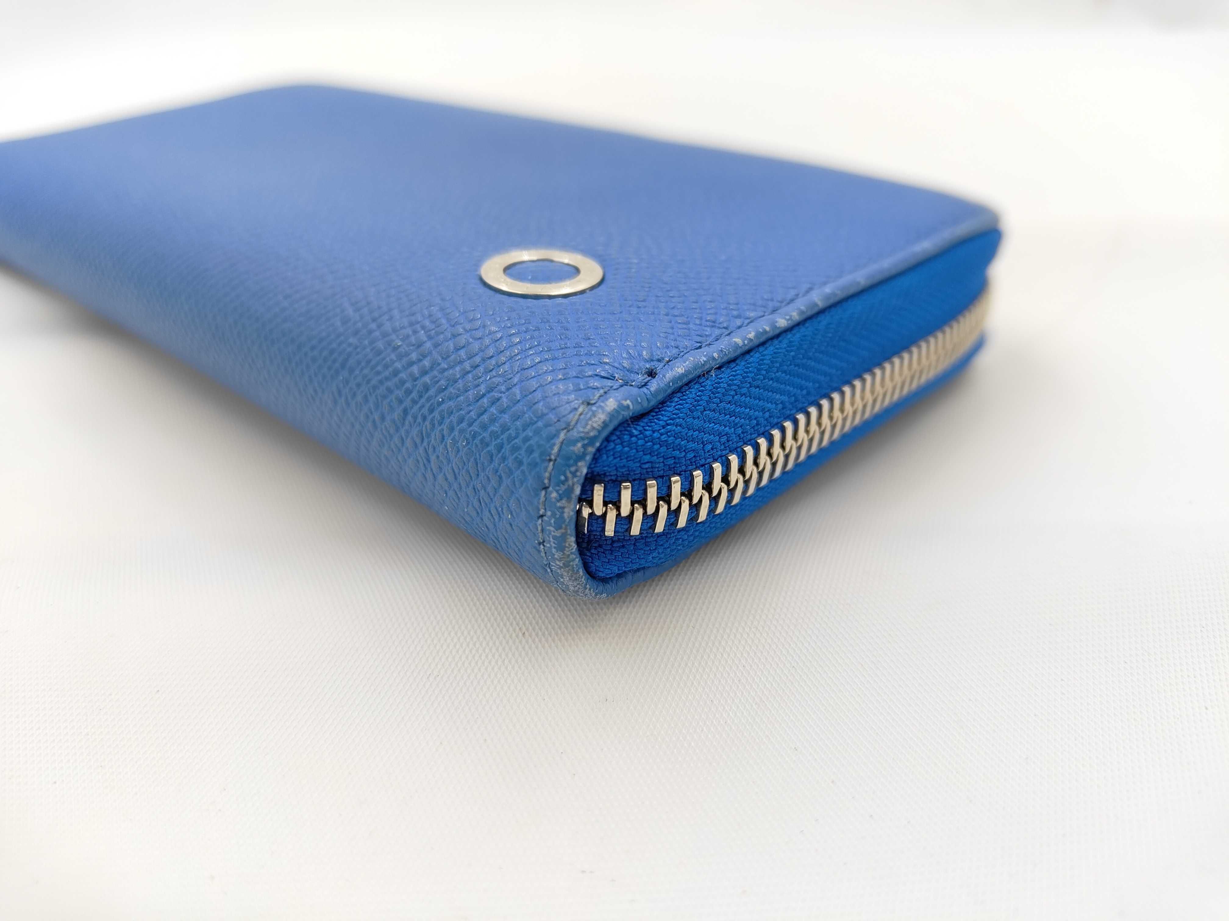 B.zero1 Leather Round Zip Wallet — view 4