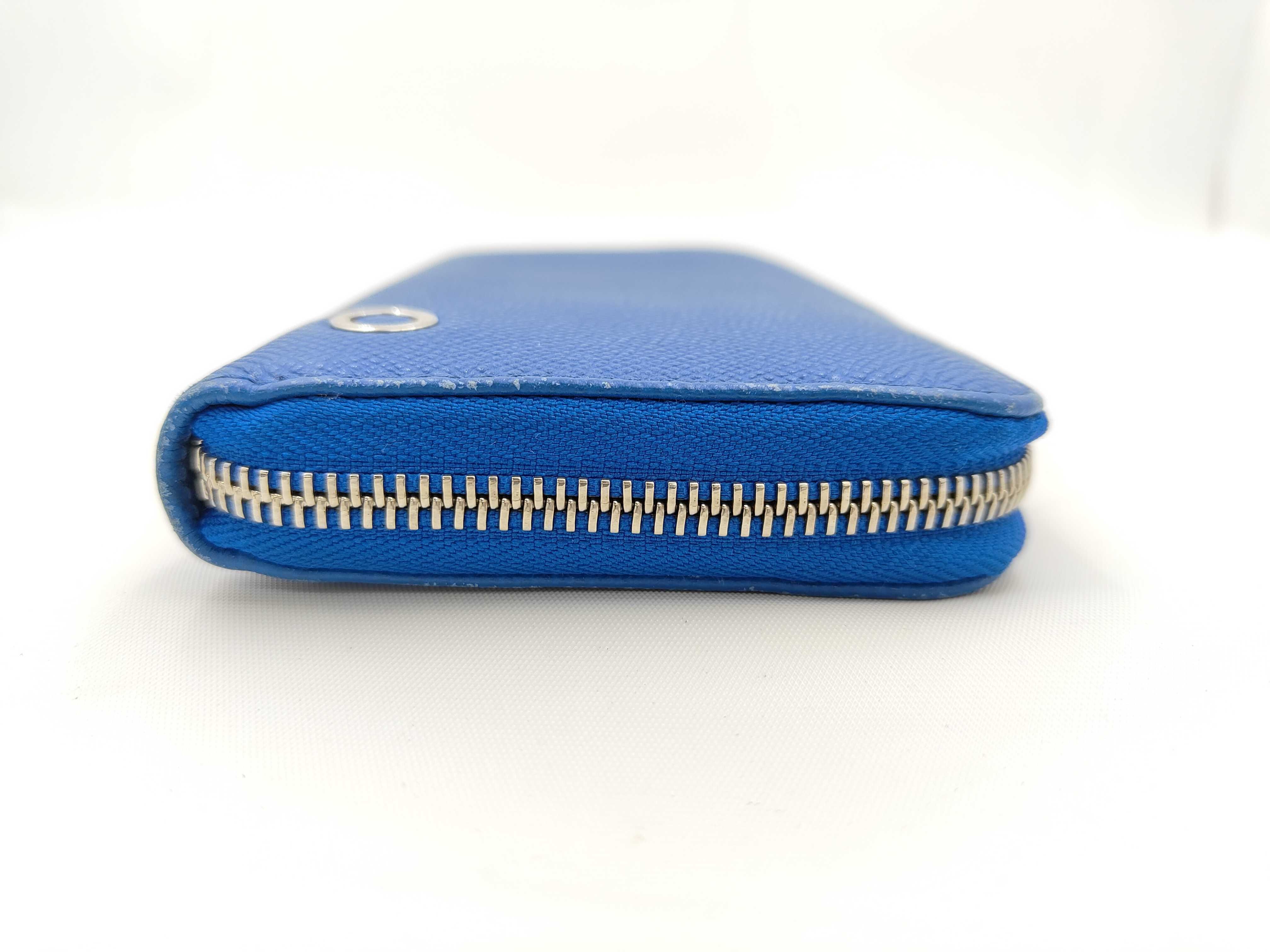 B.zero1 Leather Round Zip Wallet — view 5