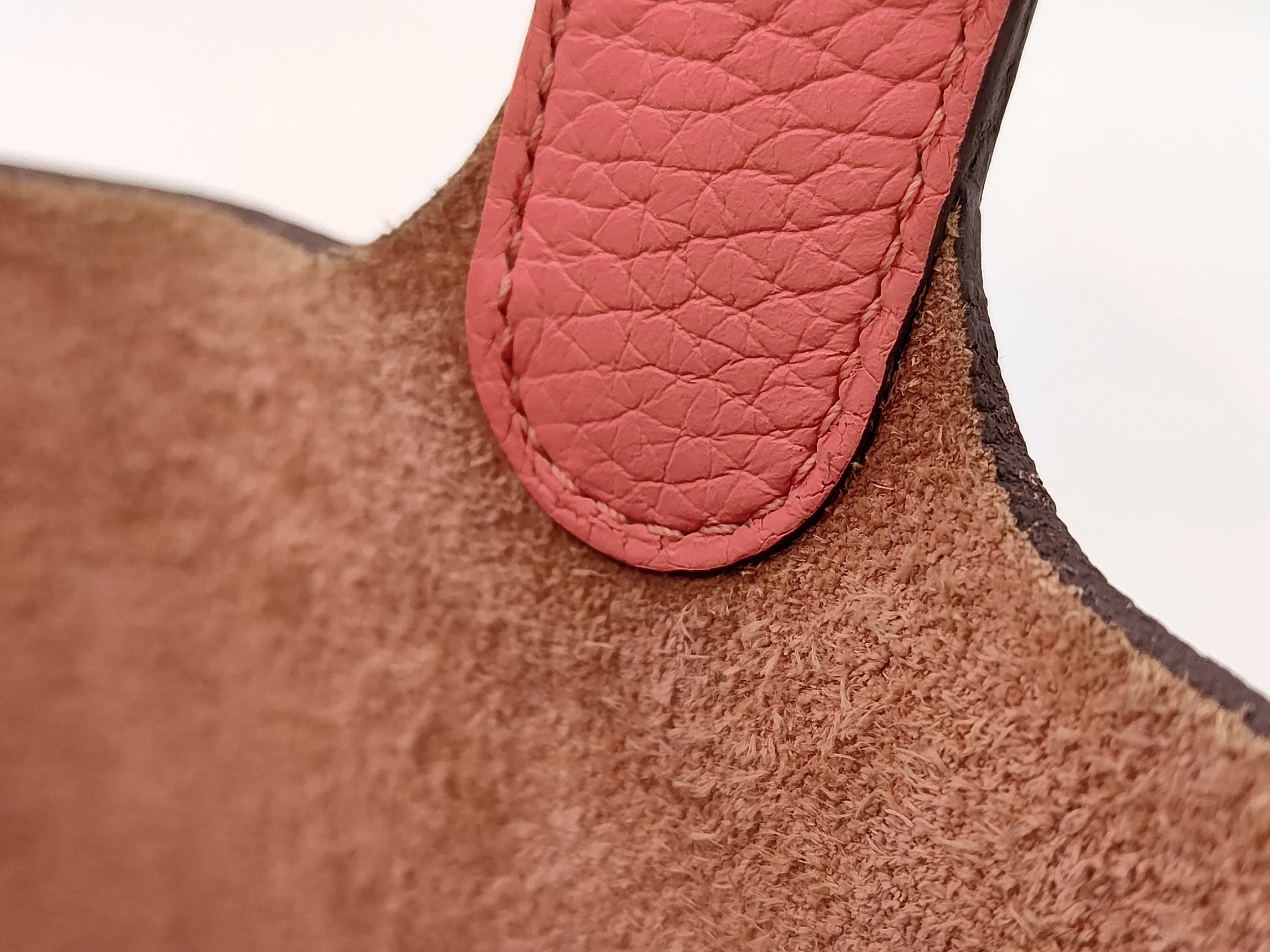 Picotin Lock PM Pink Handbag (Stamped D) — view 7