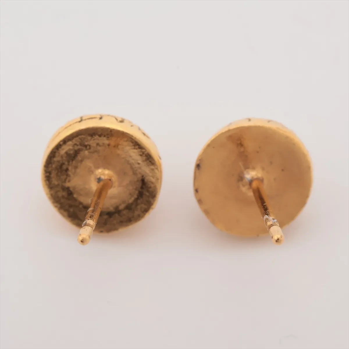 Cocomark Earrings (for both ears) GP x Rhinestone Gold — view 2