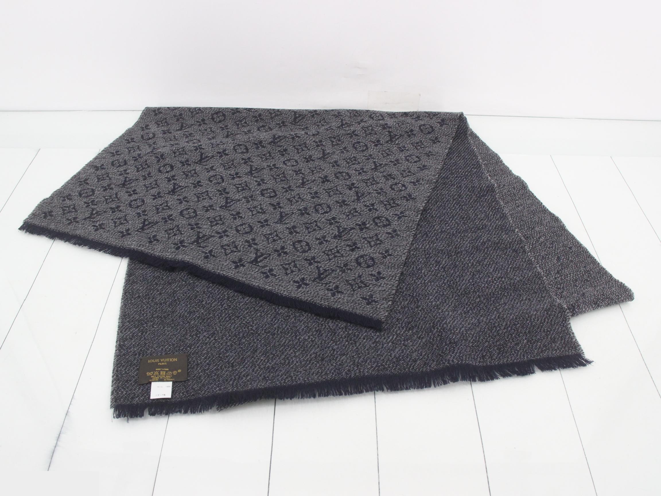 Monogram stole with tag — view 2