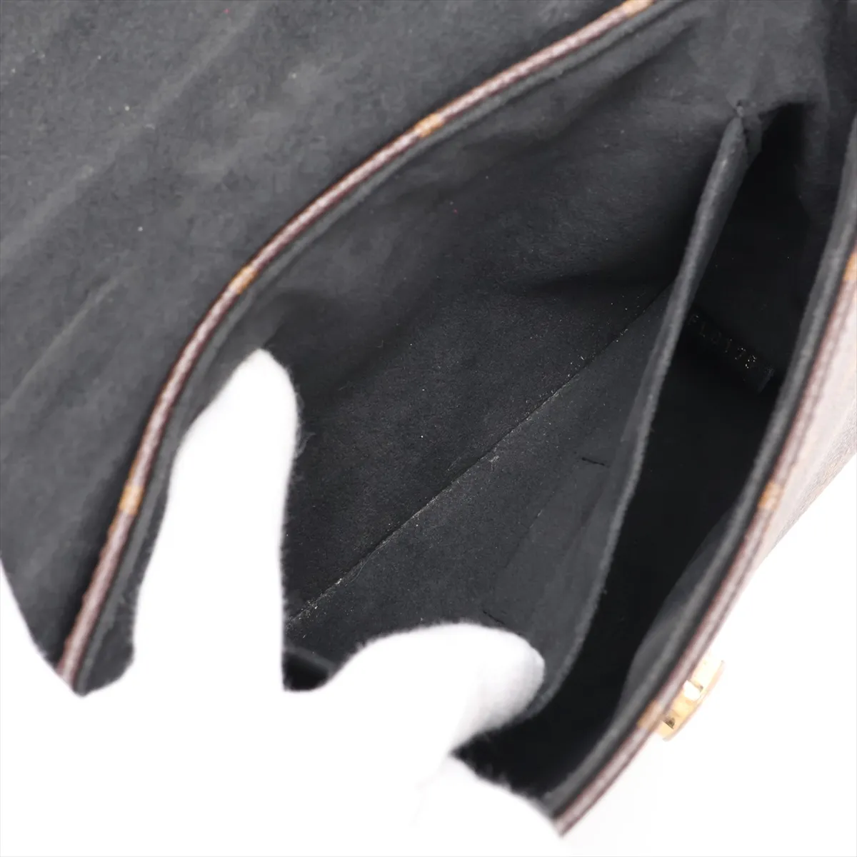 Monogram x Leather Rocky BB M44141 FL0179 Brown x Black (RFID detected) — view 9