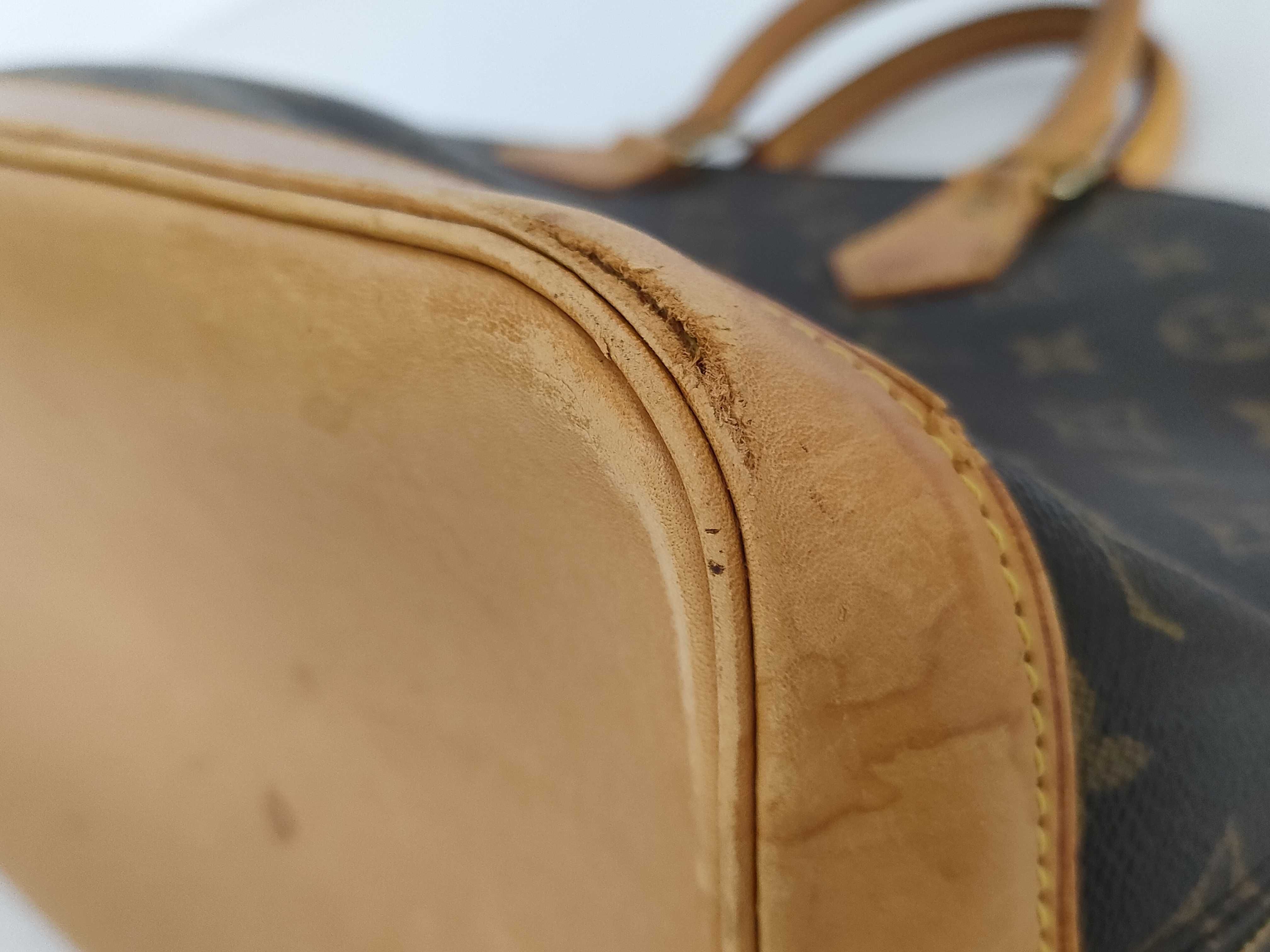 Monogram Louis Vuitton Alma Handbag — view 6