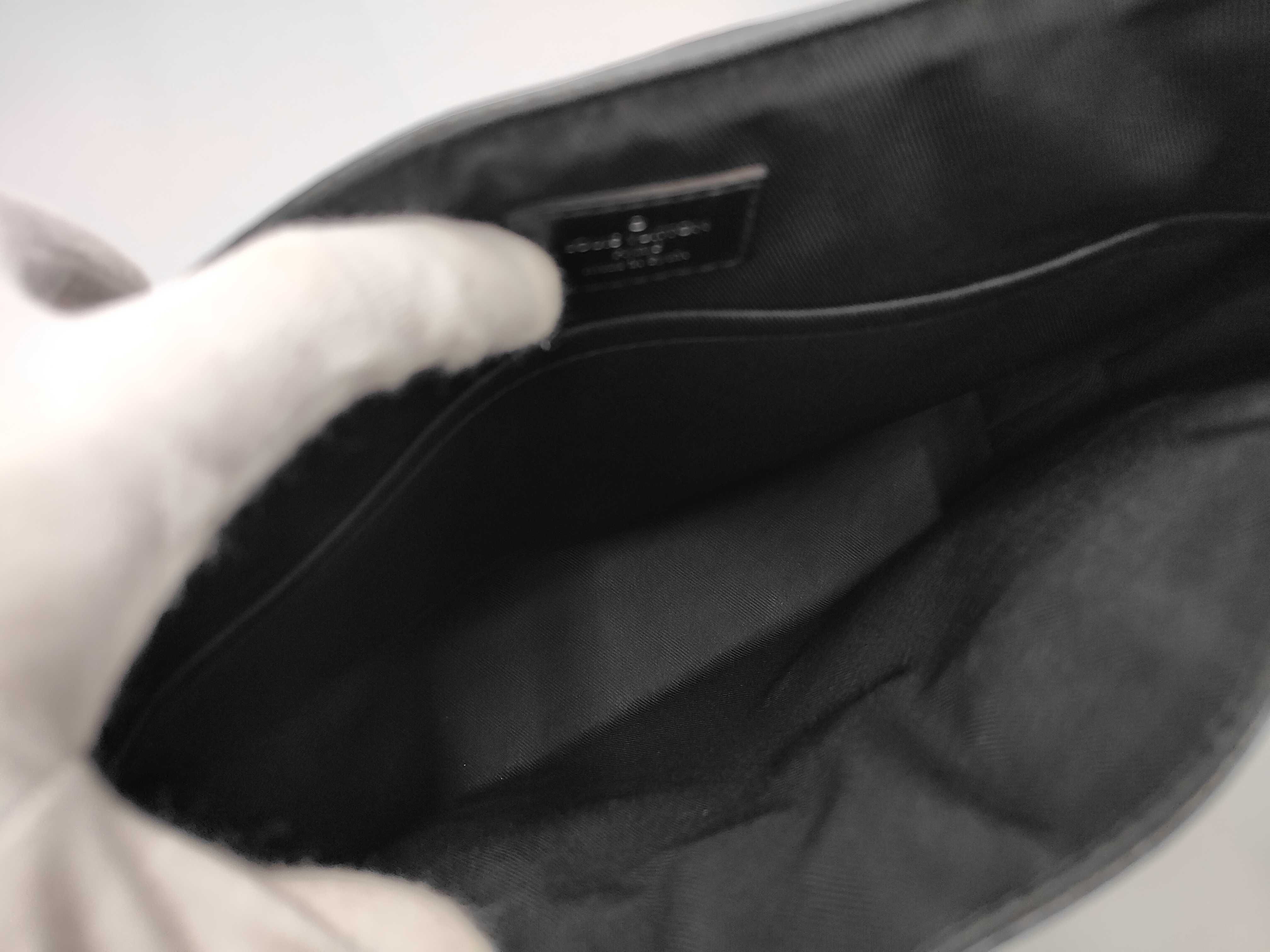 Damier Graphite District PM NM Shoulder Bag — view 9