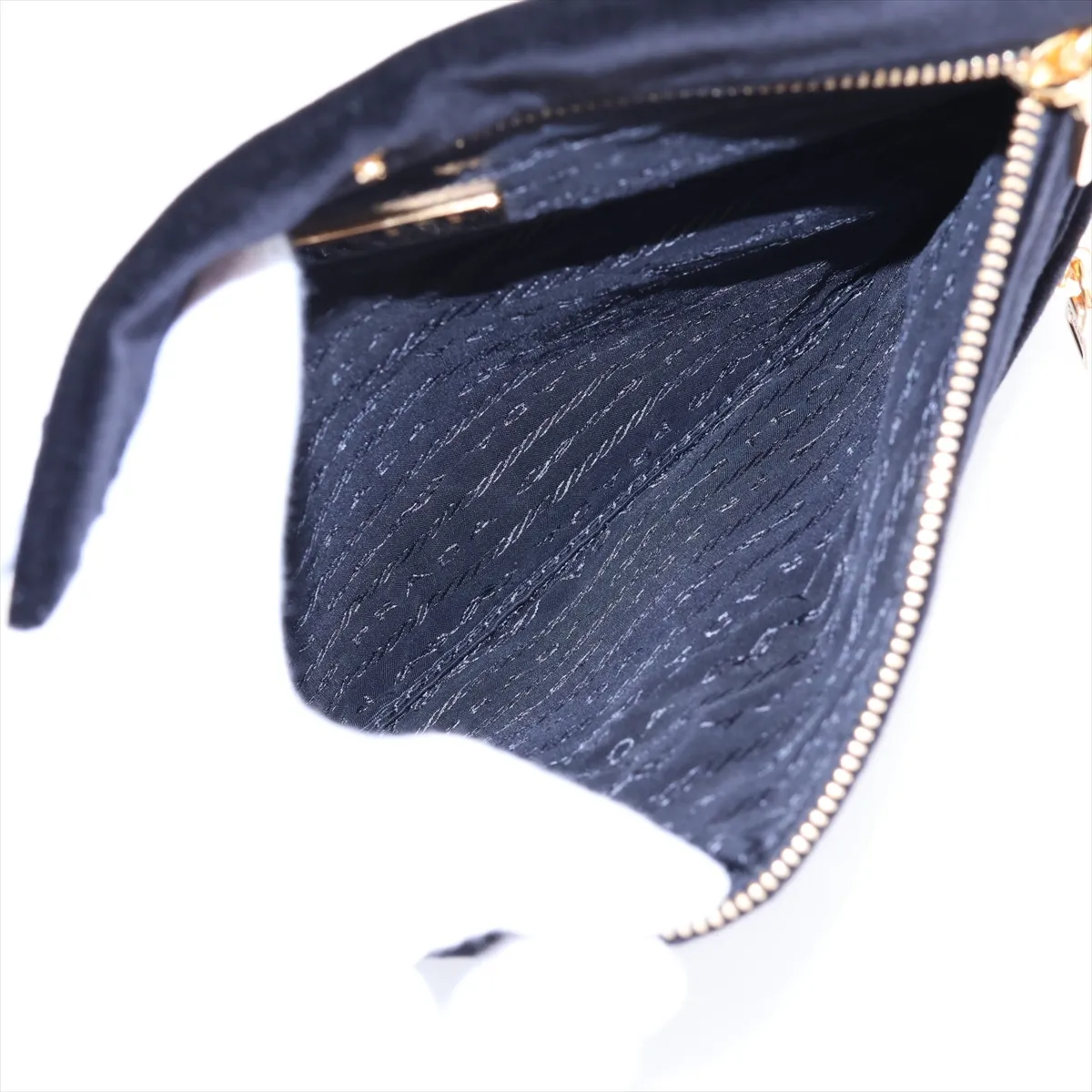 1MS001 Velour Long Wallet Black Velvet Ricamo — view 7