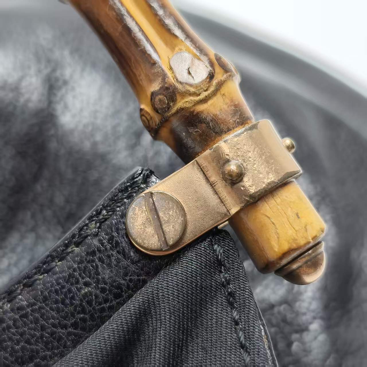 【*Shipped from: China*】GUCCI Leather Handbag 124297 — view 9