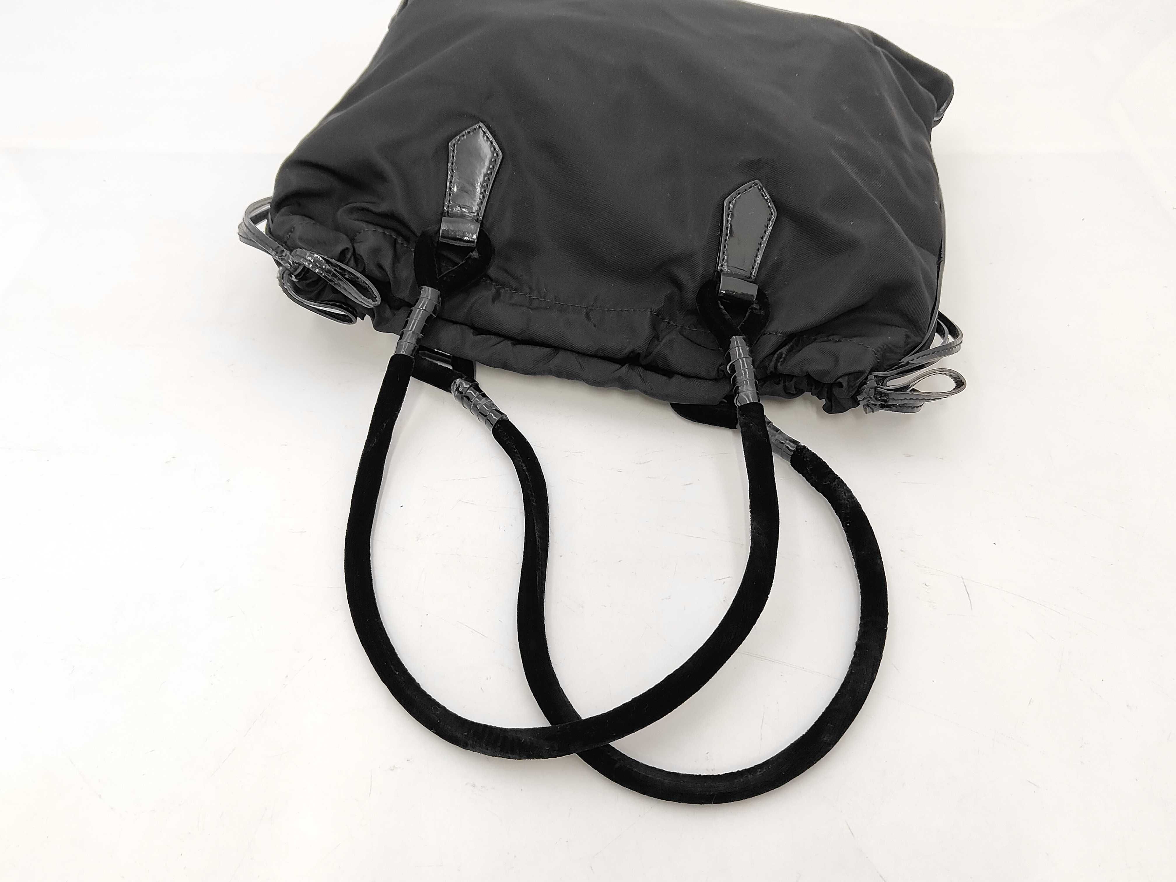 Nylon Prada Nylon Triangle Logo Tote Bag — view 3