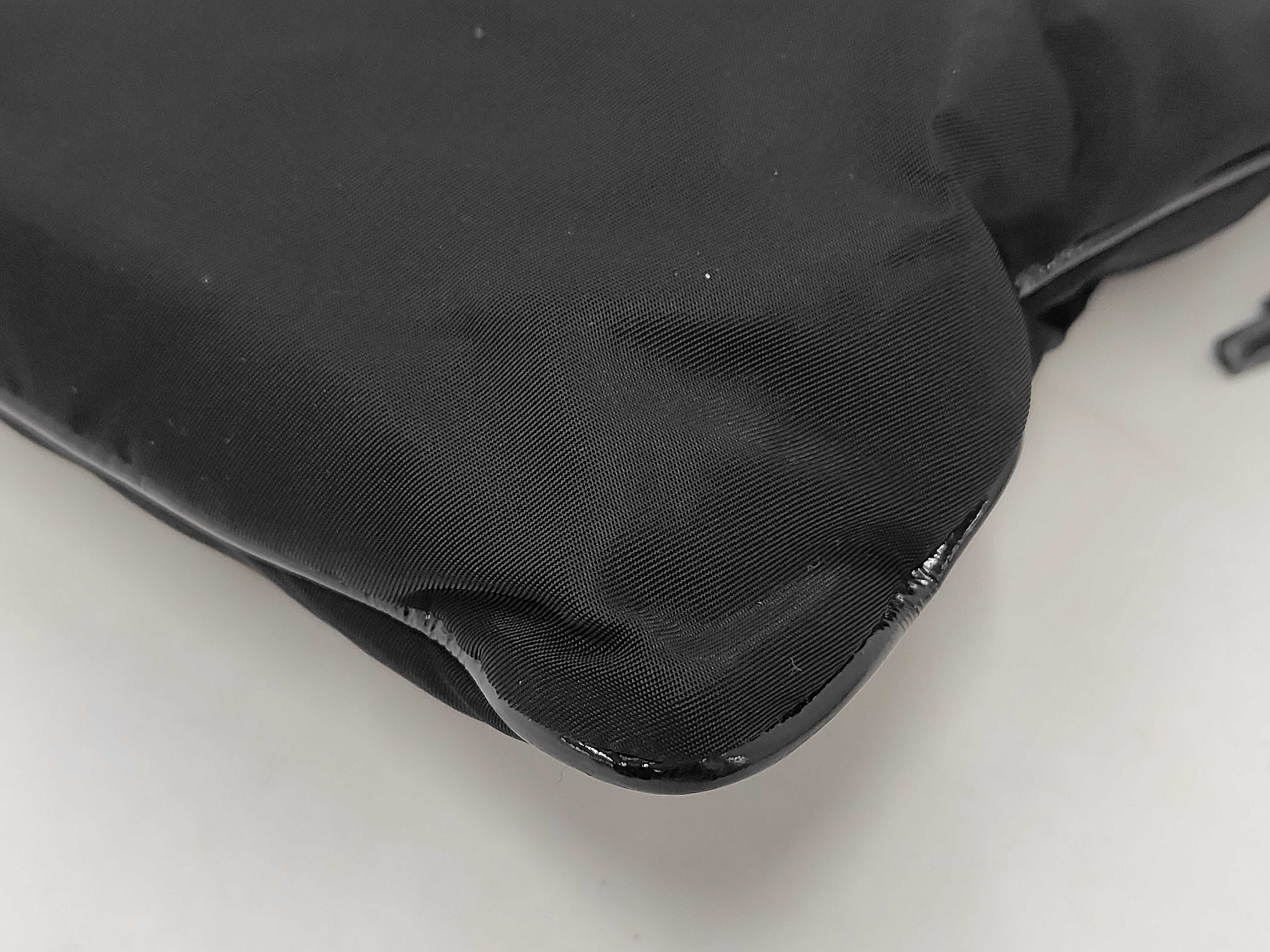Nylon Prada Nylon Triangle Logo Tote Bag — view 7