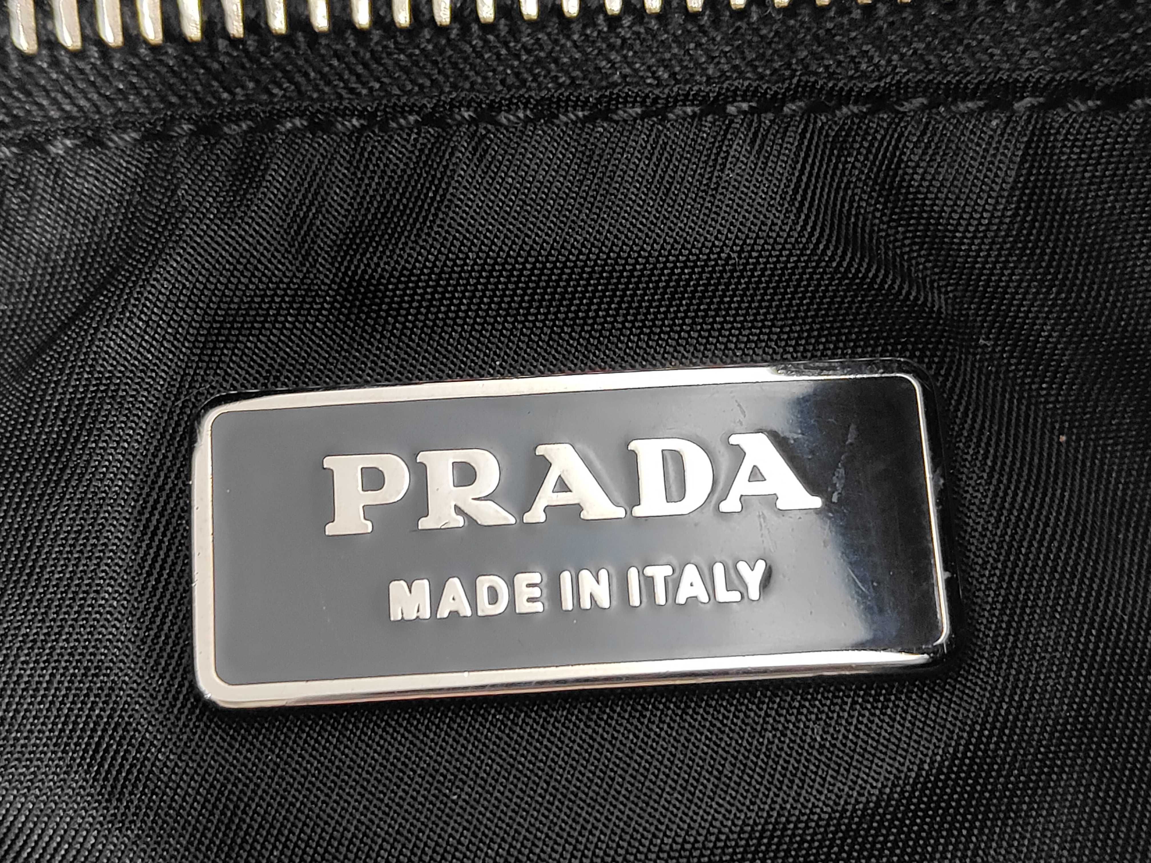 Nylon Prada Nylon Triangle Logo Tote Bag — view 9