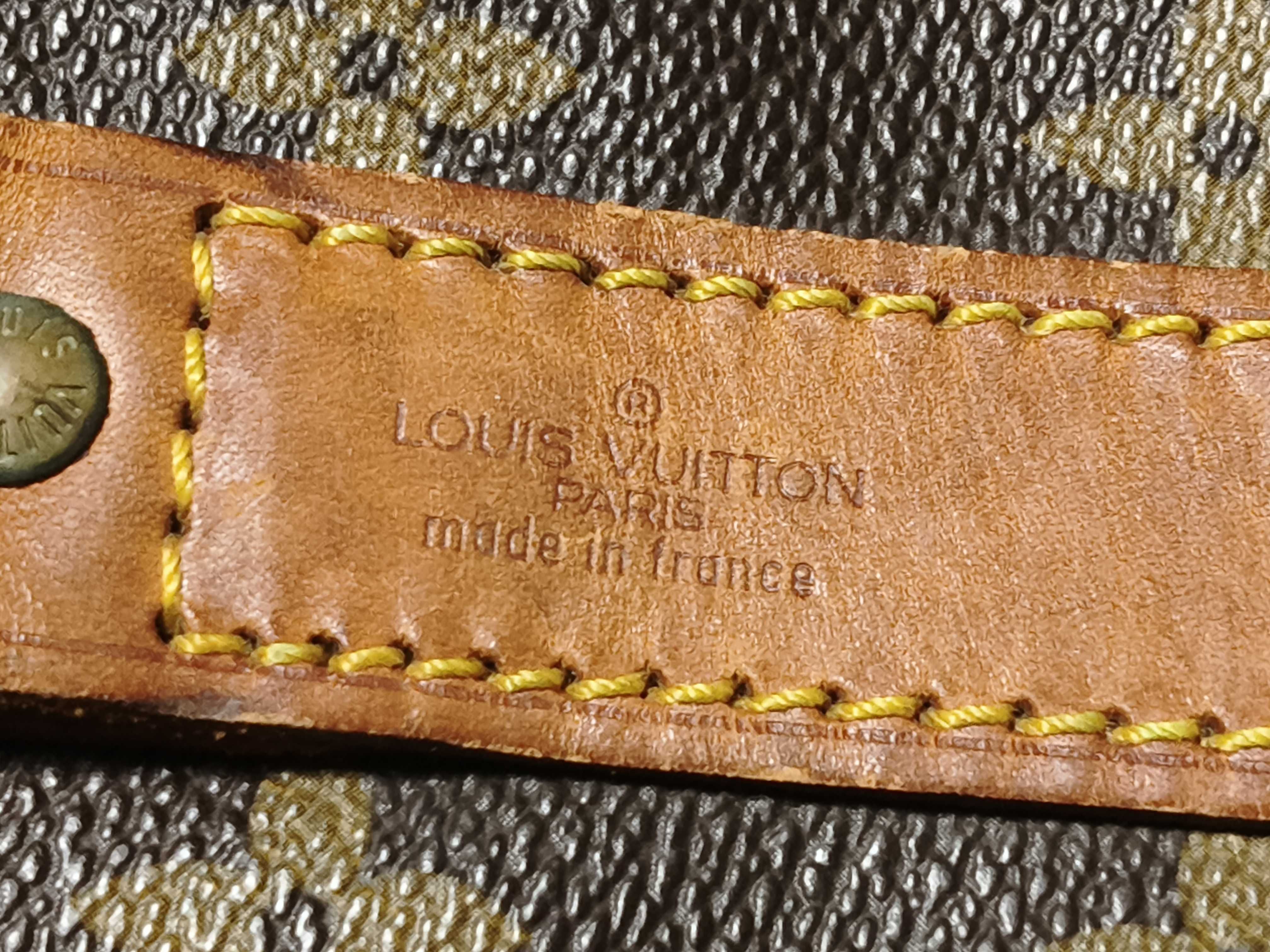 Monogram Keepall 55 M41424 VI992 Brown Boston Bag — view 11