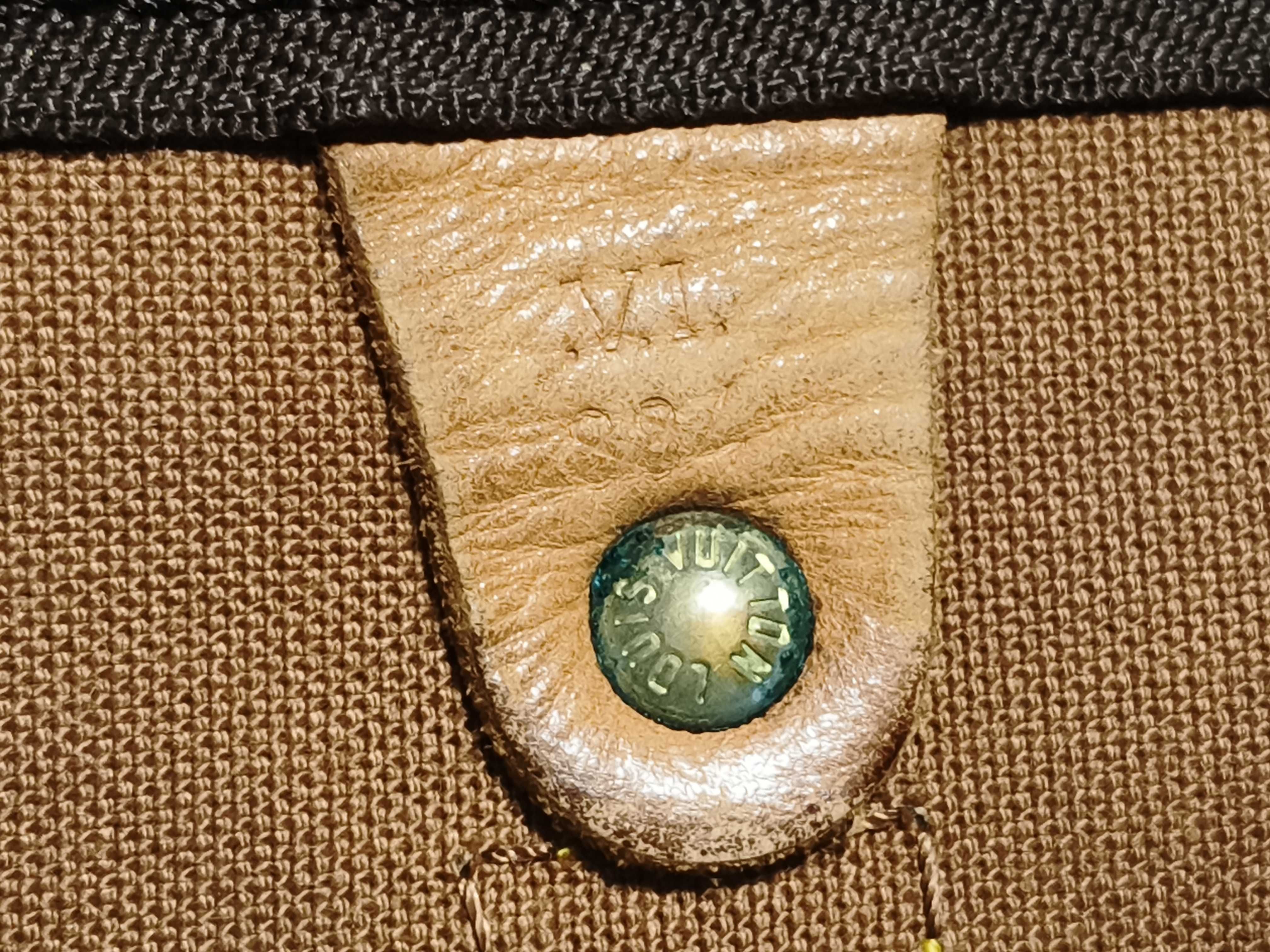 Monogram Keepall 55 M41424 VI992 Brown Boston Bag — view 14