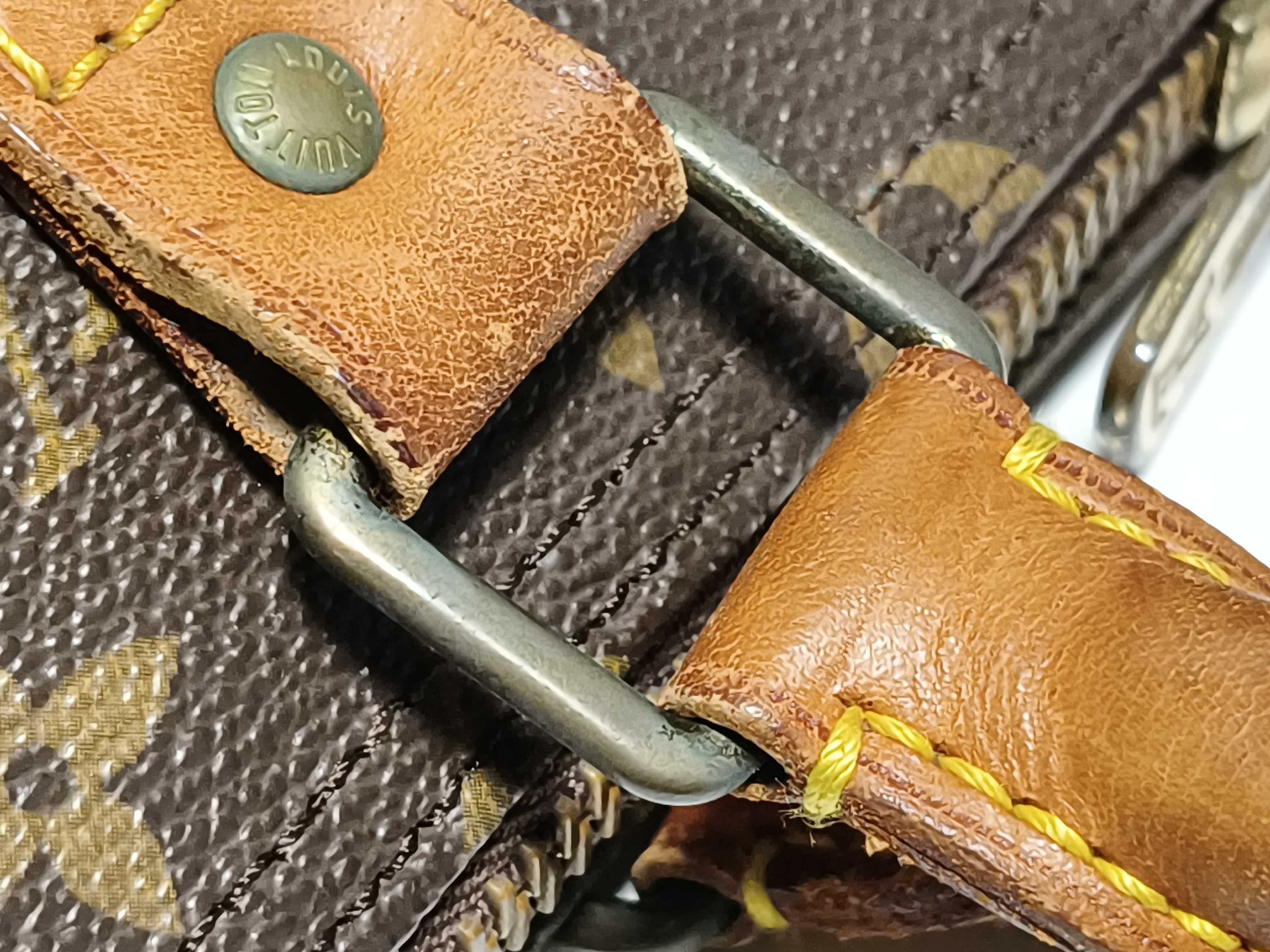 Monogram Keepall 55 M41424 VI992 Brown Boston Bag — view 5